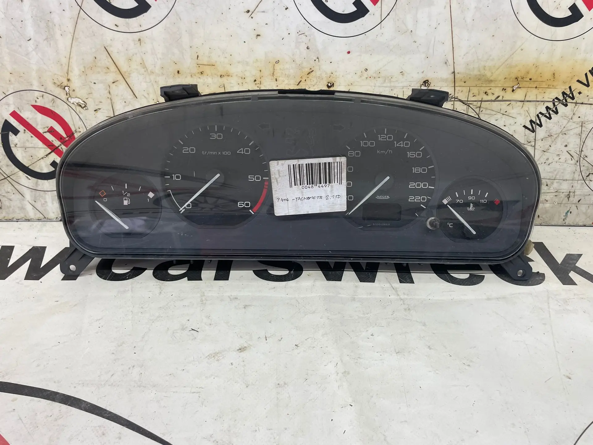 Tachometr 2.1 TD – Peugeot 406 1995-1999