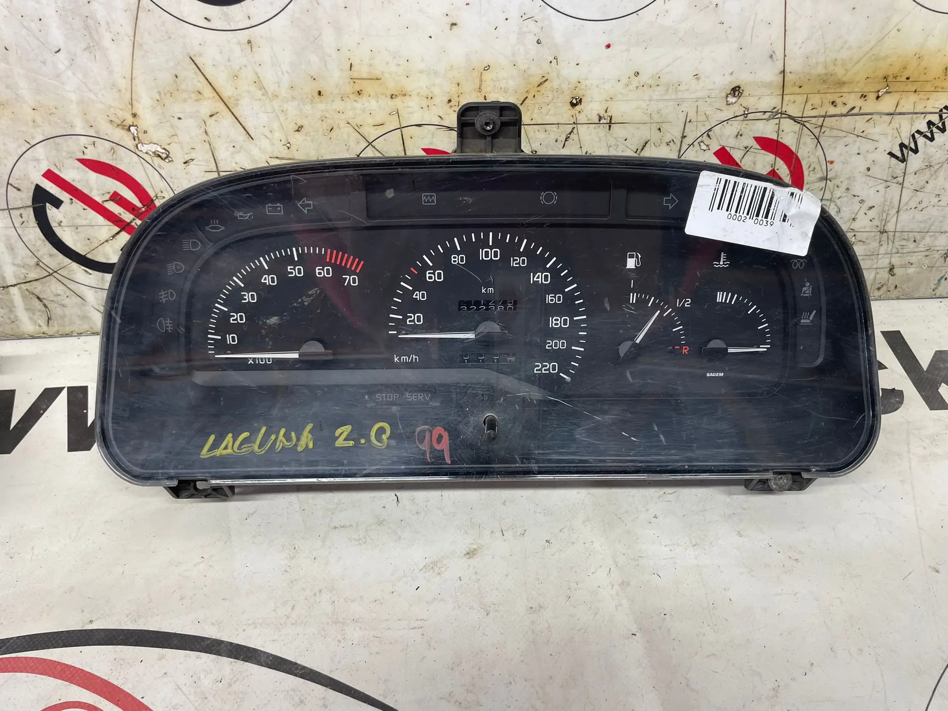 Tachometr 2.0 – Renault Laguna 1993-2001