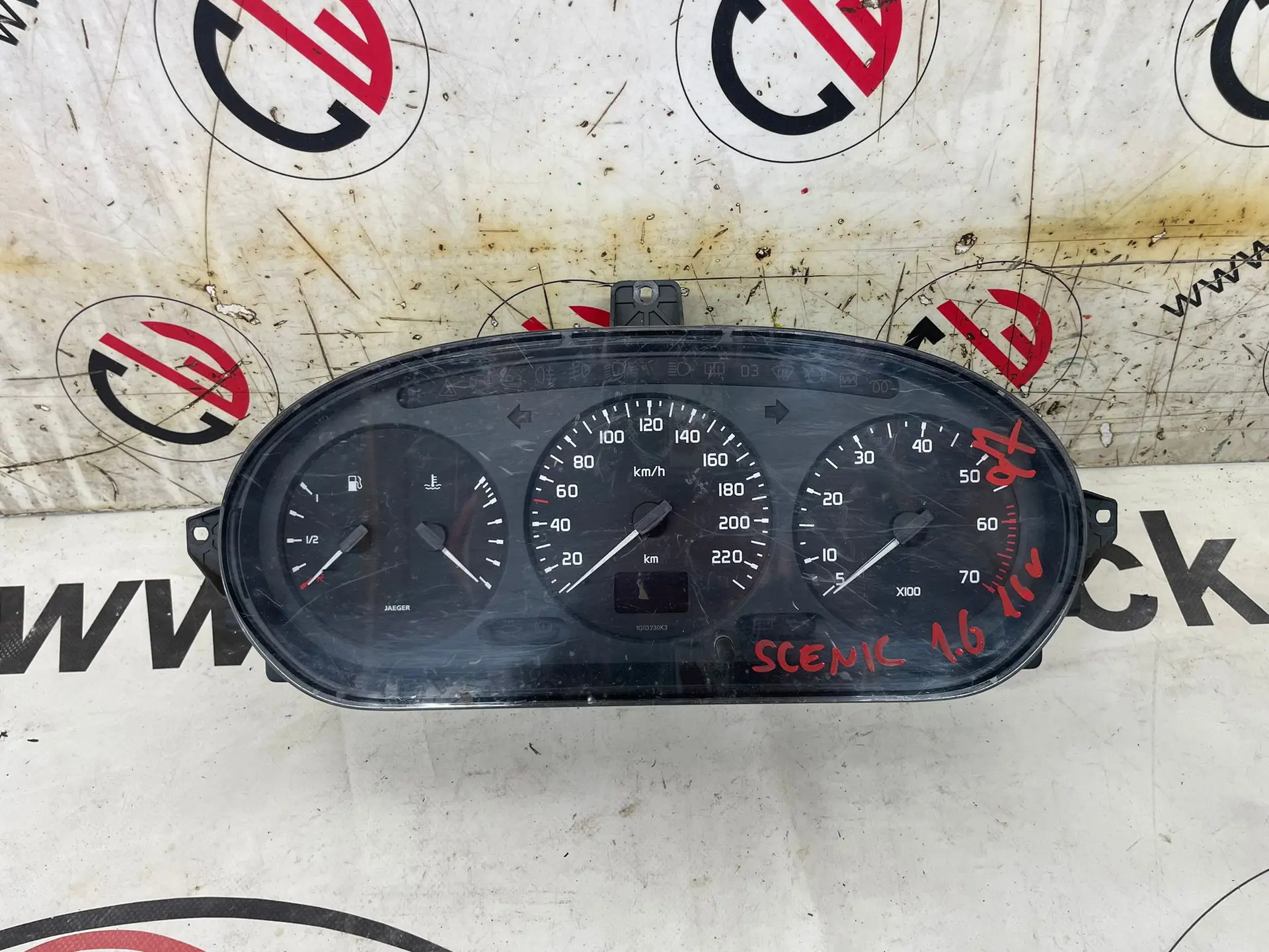 Tachometr 1.6 16V – Renault Scenic 1996-2001