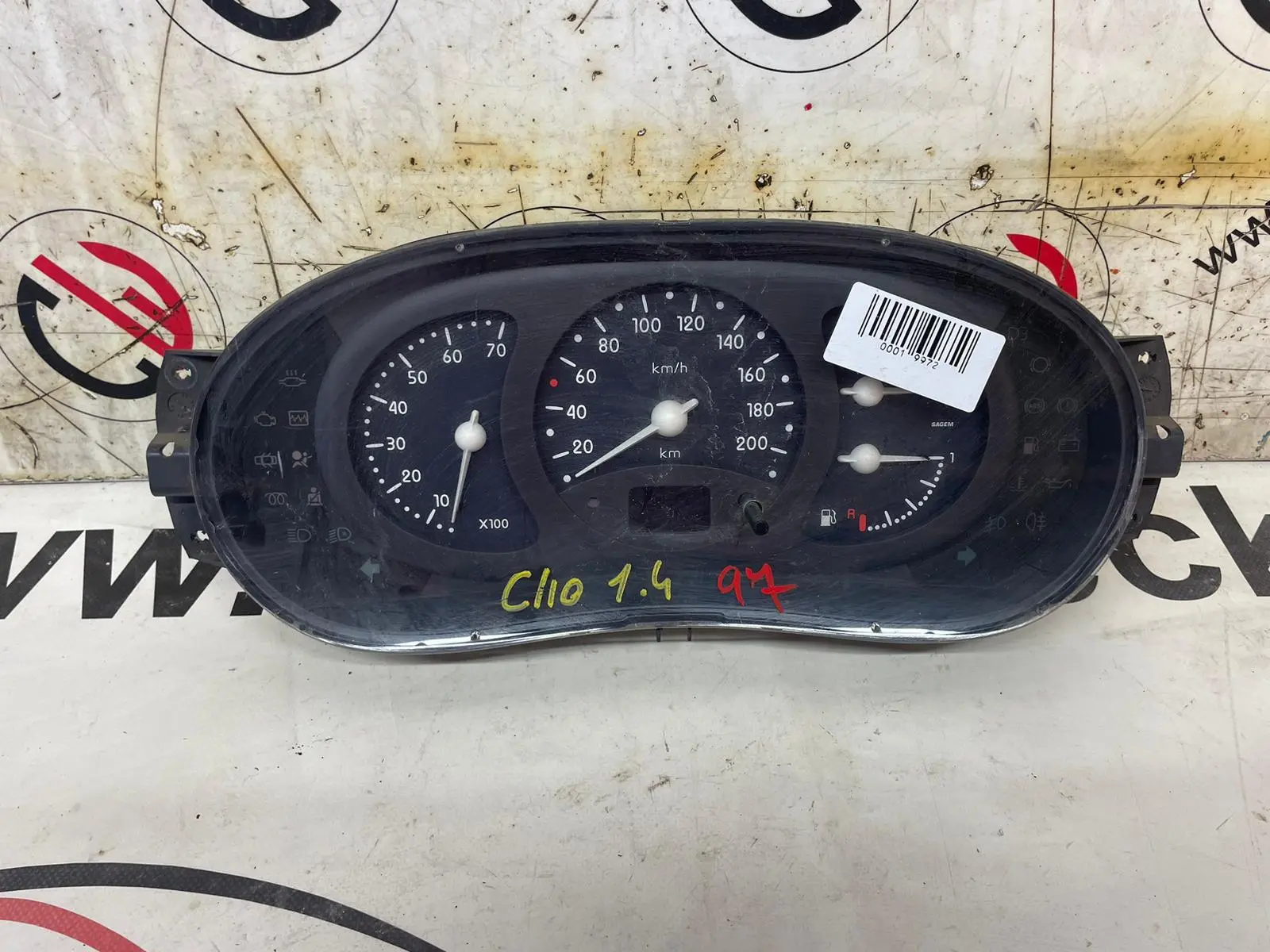 Tachometr 1.4 – Renault Clio 1990-1998