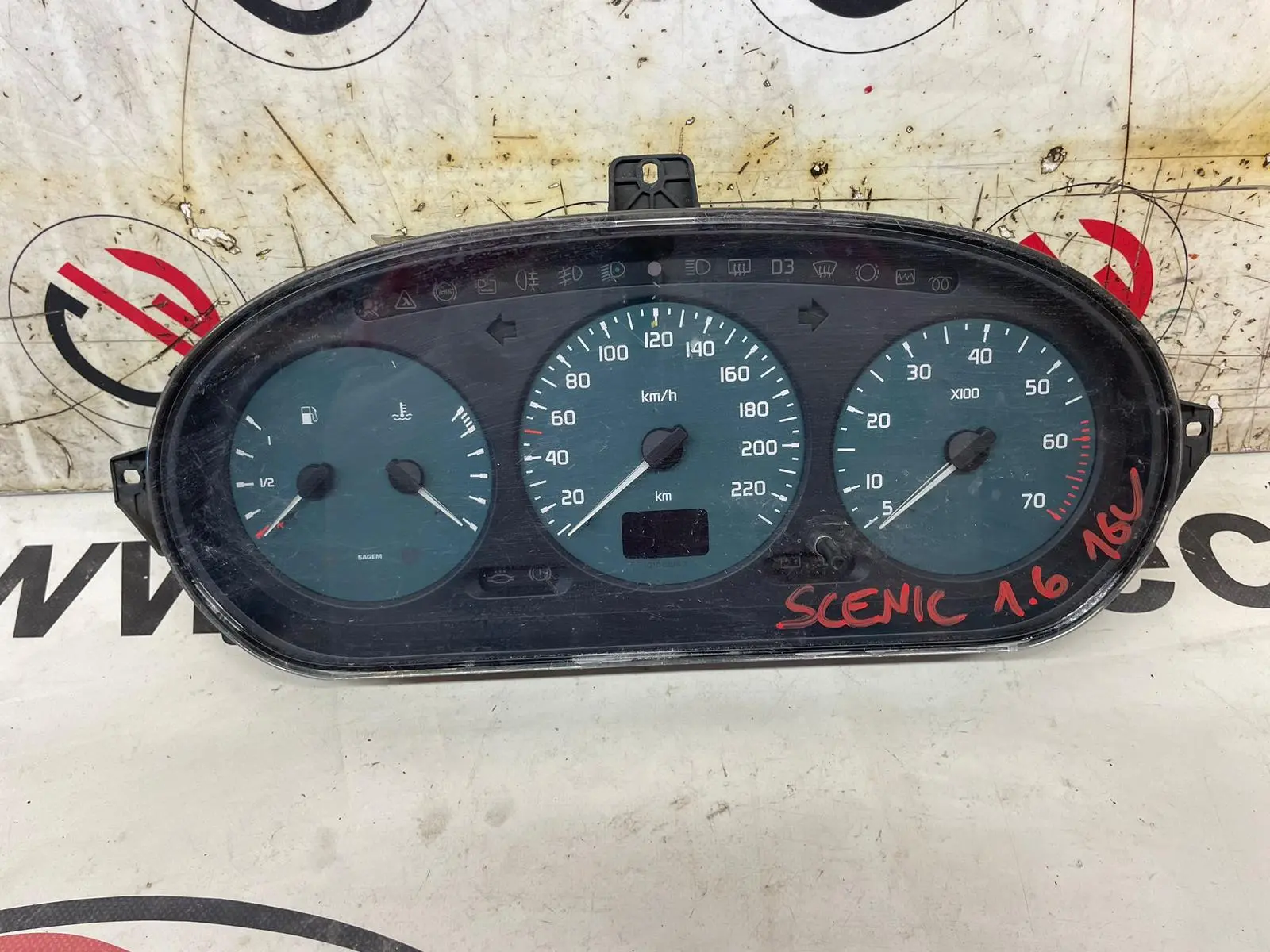 Tachometr 1.6 – Renault Scenic 1996-2001