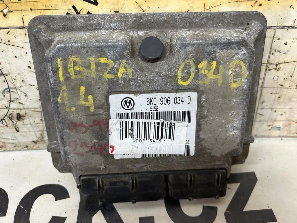 Řídící jednotka motoru (6K0906034D) – Seat Ibiza 1993 - 1999