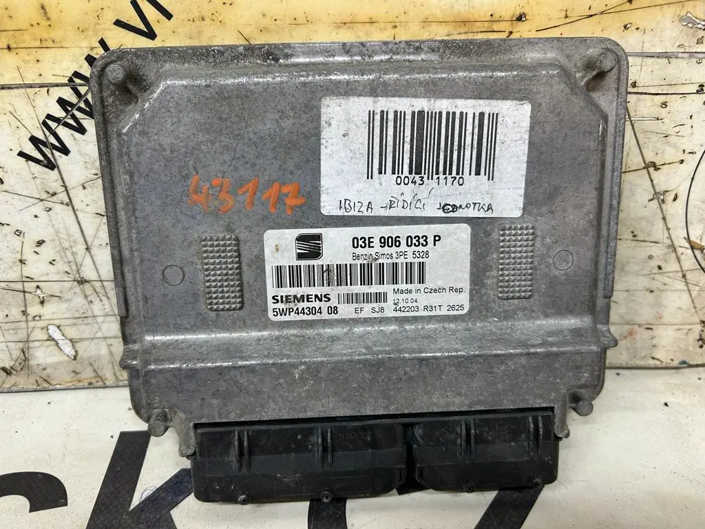 Řídící jednotka motoru (03E906033P) – Seat Ibiza 1999 - 2002