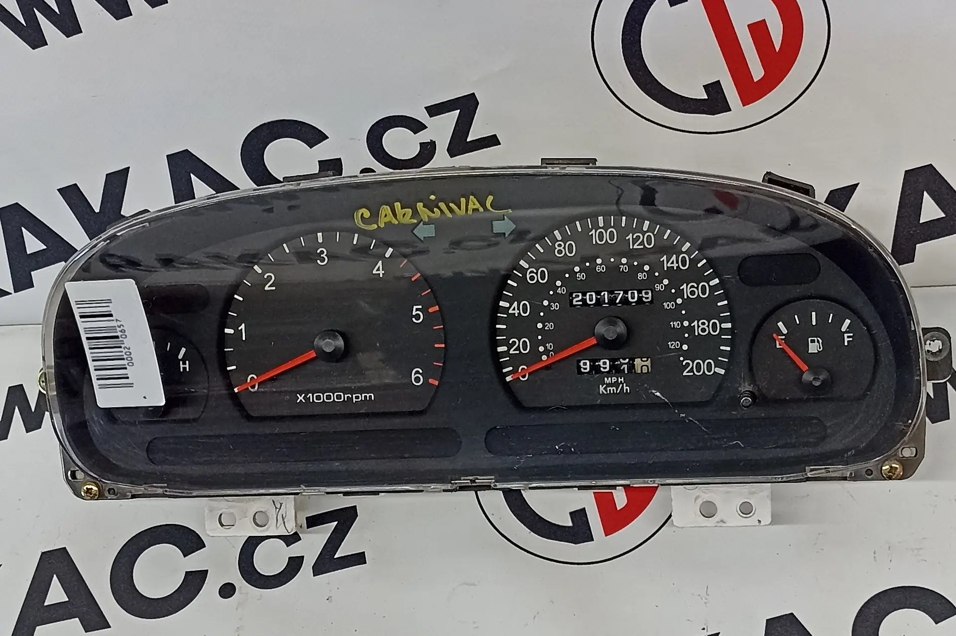 Tachometr 2.9 TD – Kia Carnival 1998-2006