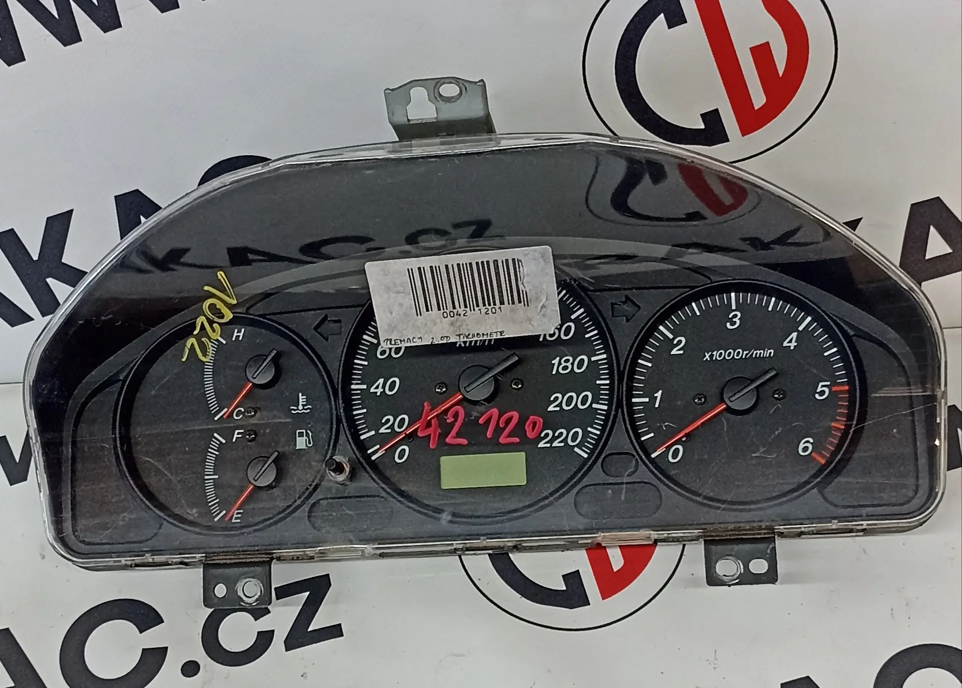 Tachometr 2.0 TD – Mazda Premacy 1999-2005