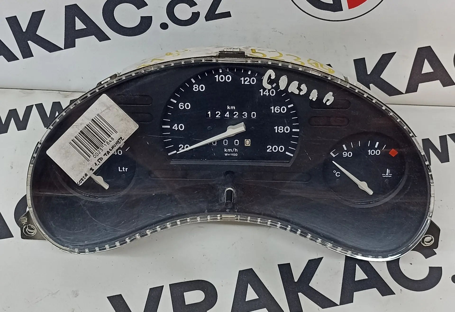 Tachometr 1.5D – Opel Corsa B 1993 - 2000