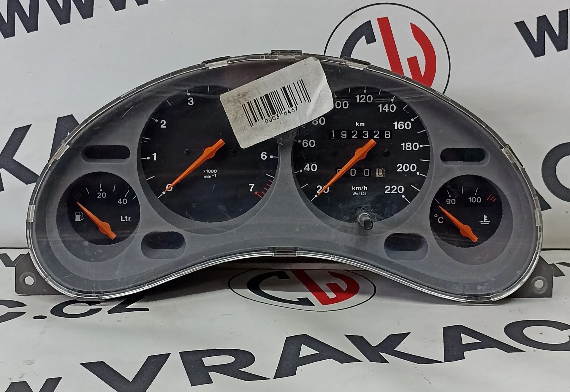 Tachometr 1.4 16V – Opel Tigra 1994 - 2000