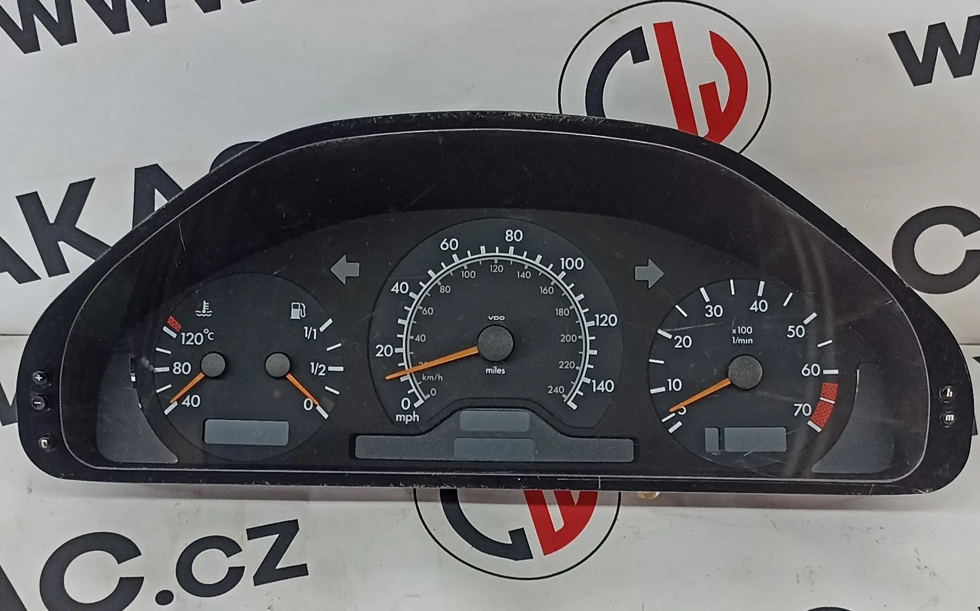 Tachometr 2.0 ANGLIE – Mercedes Benz CLK C208 1997 - 2003