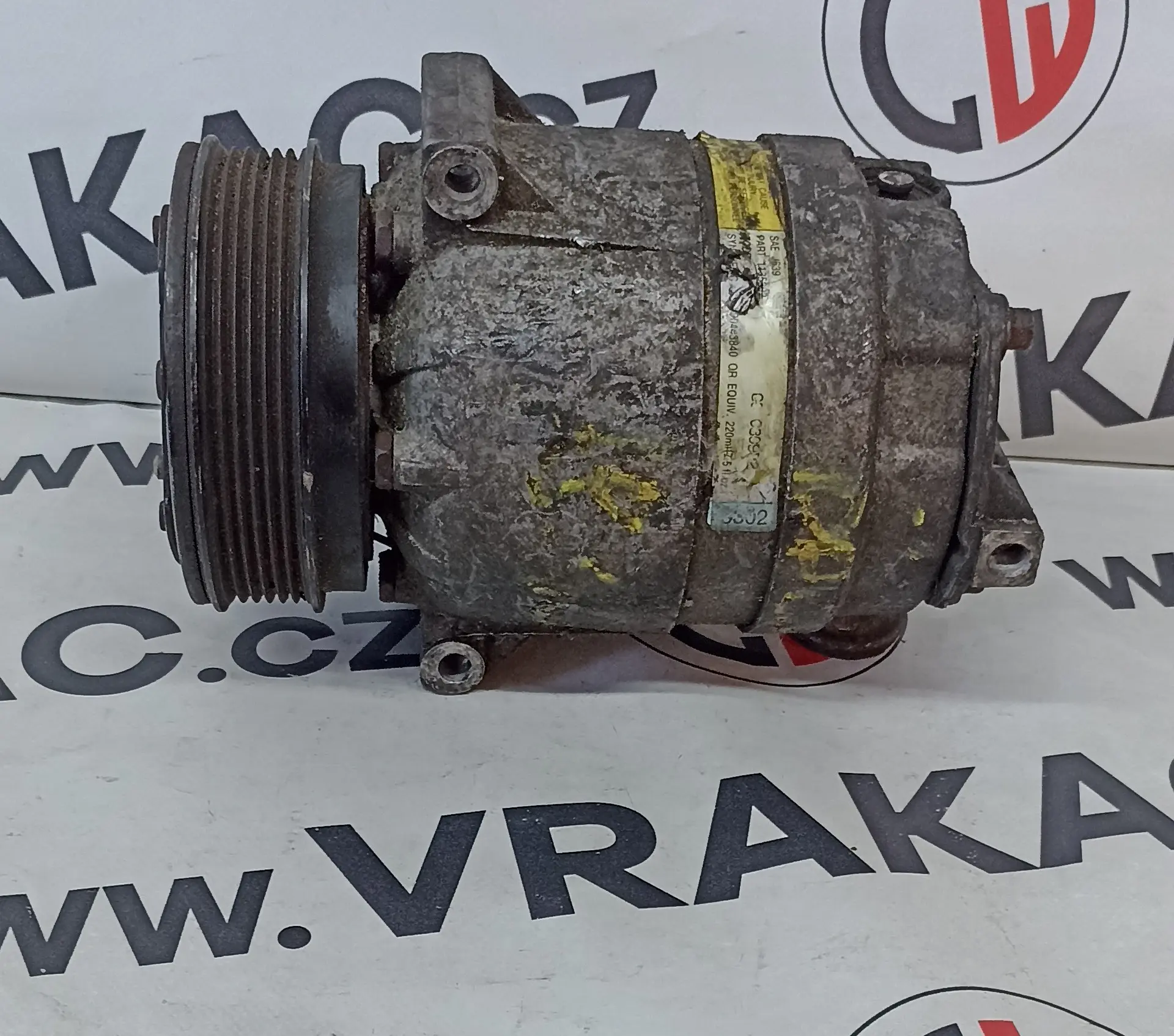 Kompresor klimatizace 1.6 16V – Opel Vectra B 1995 - 2002