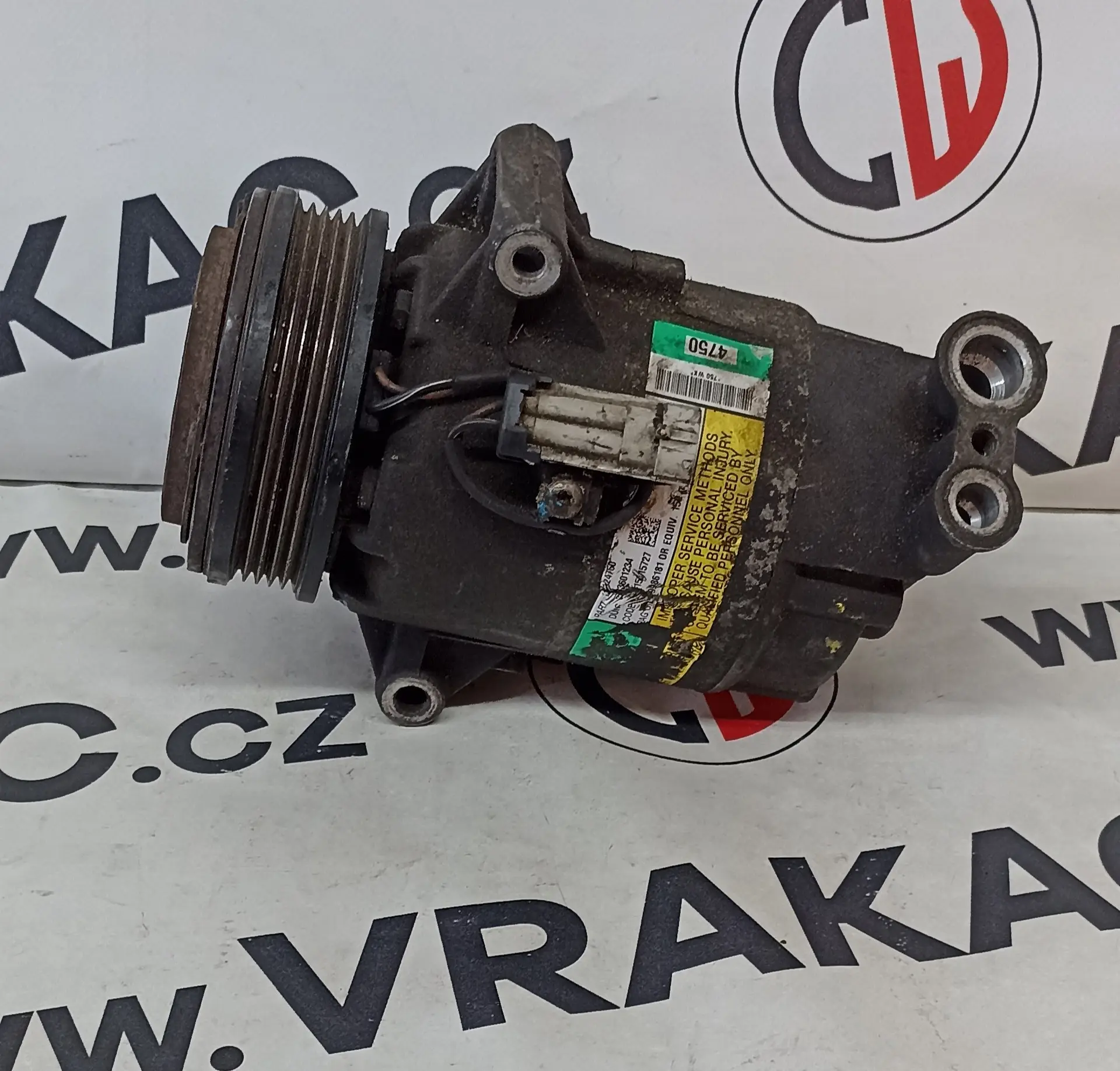 Kompresor klimatizace 1.6 16V – Opel Zafira B 2005 - 2015