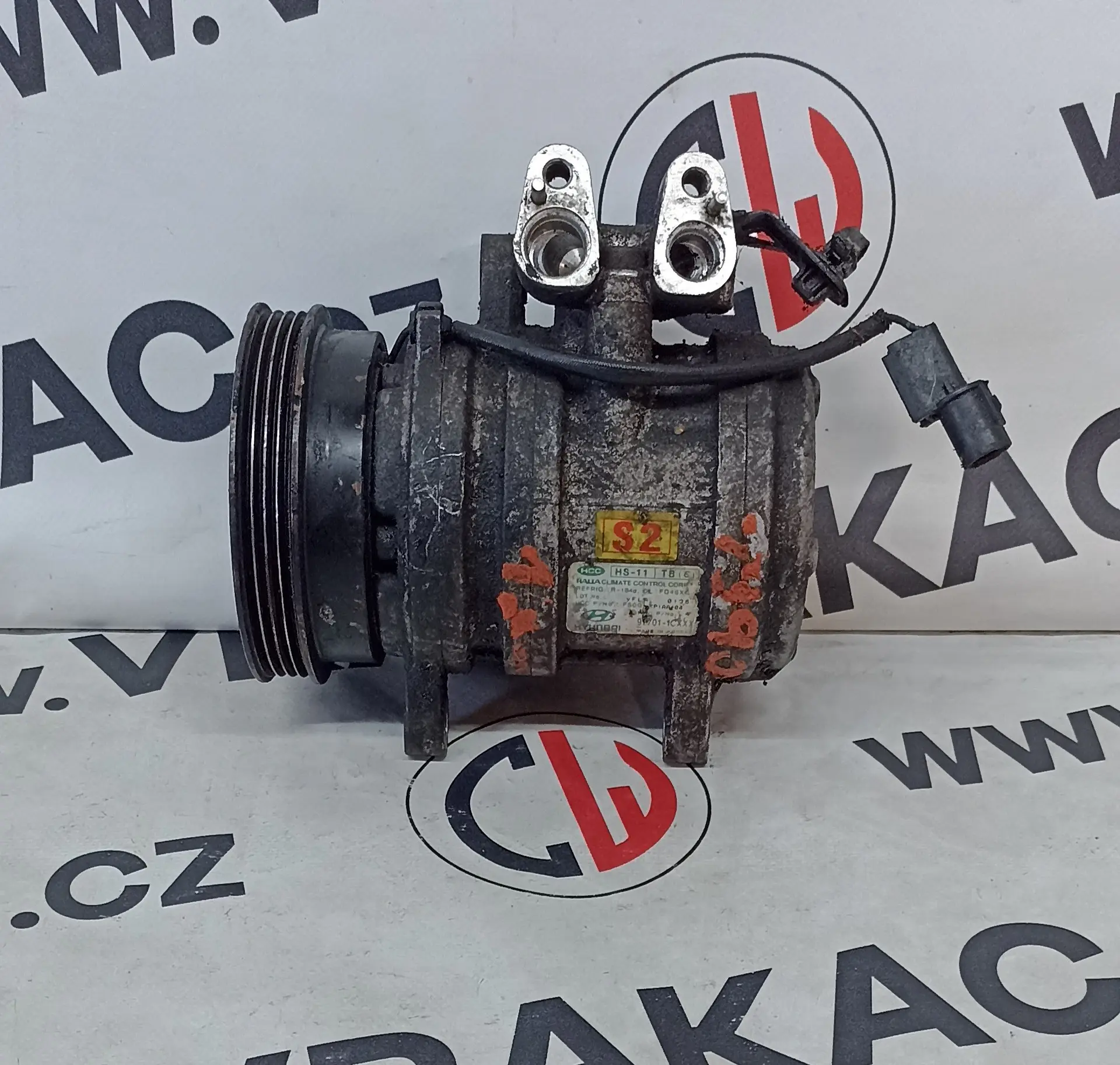 Kompresor klimatizace 1.1 – Hyundai Getz 2002-2009