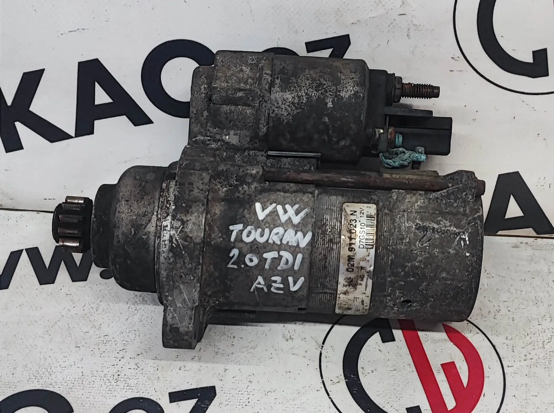 Startér 2.0 TDI, AZV – Volkswagen Touran 1T1 2003-2006