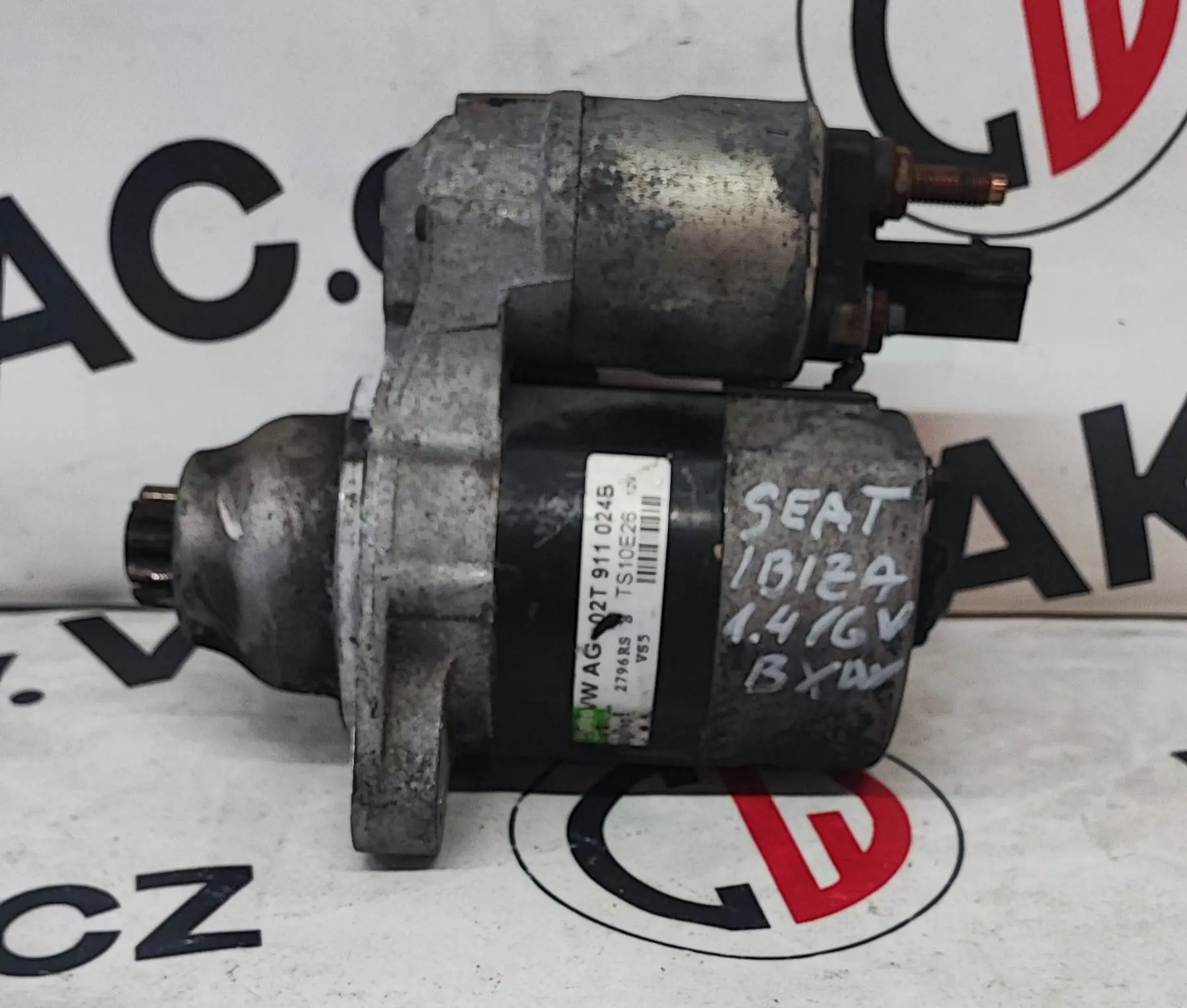 Startér 1.4 16V, BXW – Seat Ibiza 2008 - 2012