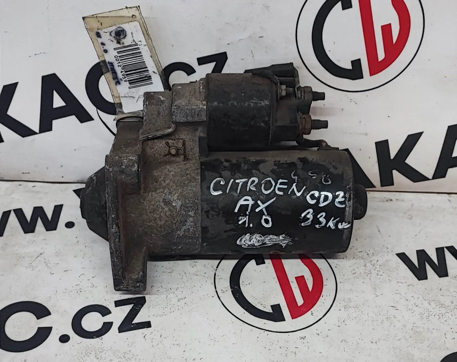 Startér 1.0, CDZ – Citroen AX 1986-1998