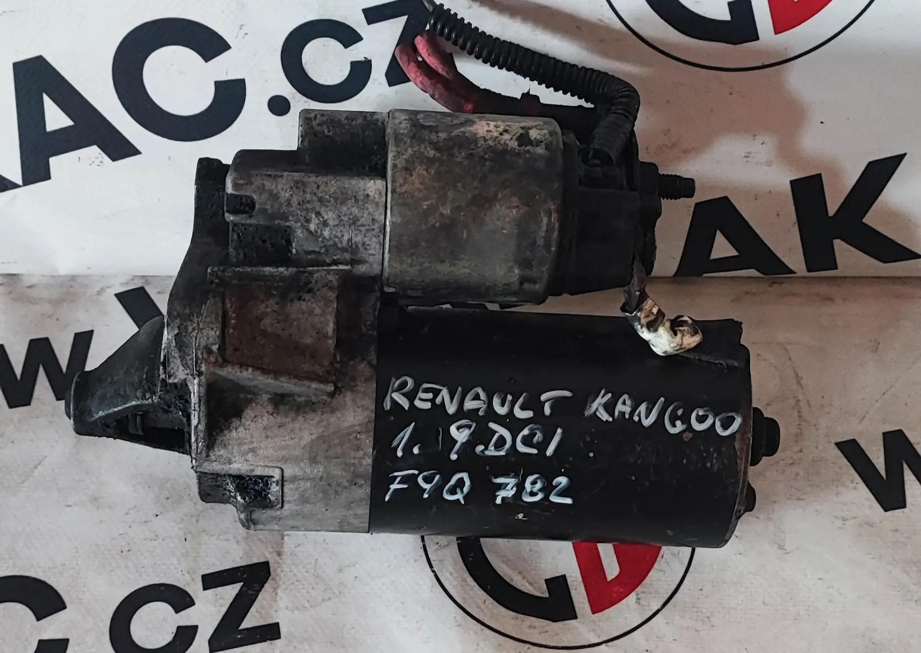 Startér 1.9 DCI, F9Q782 – Renault Kangoo 1997-2008