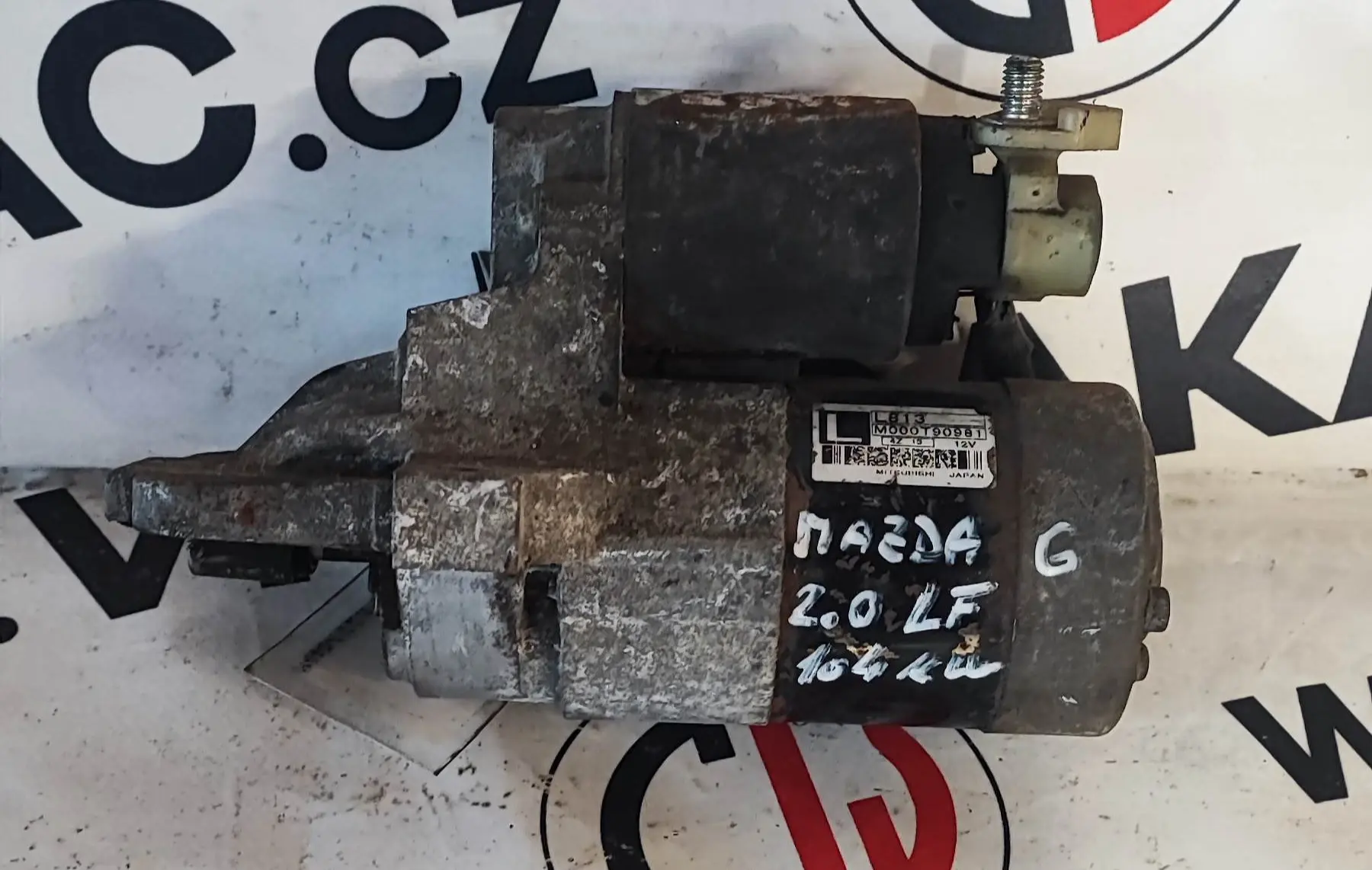 Startér 2.0, 104 kw, LF – Mazda 6 2002-2007
