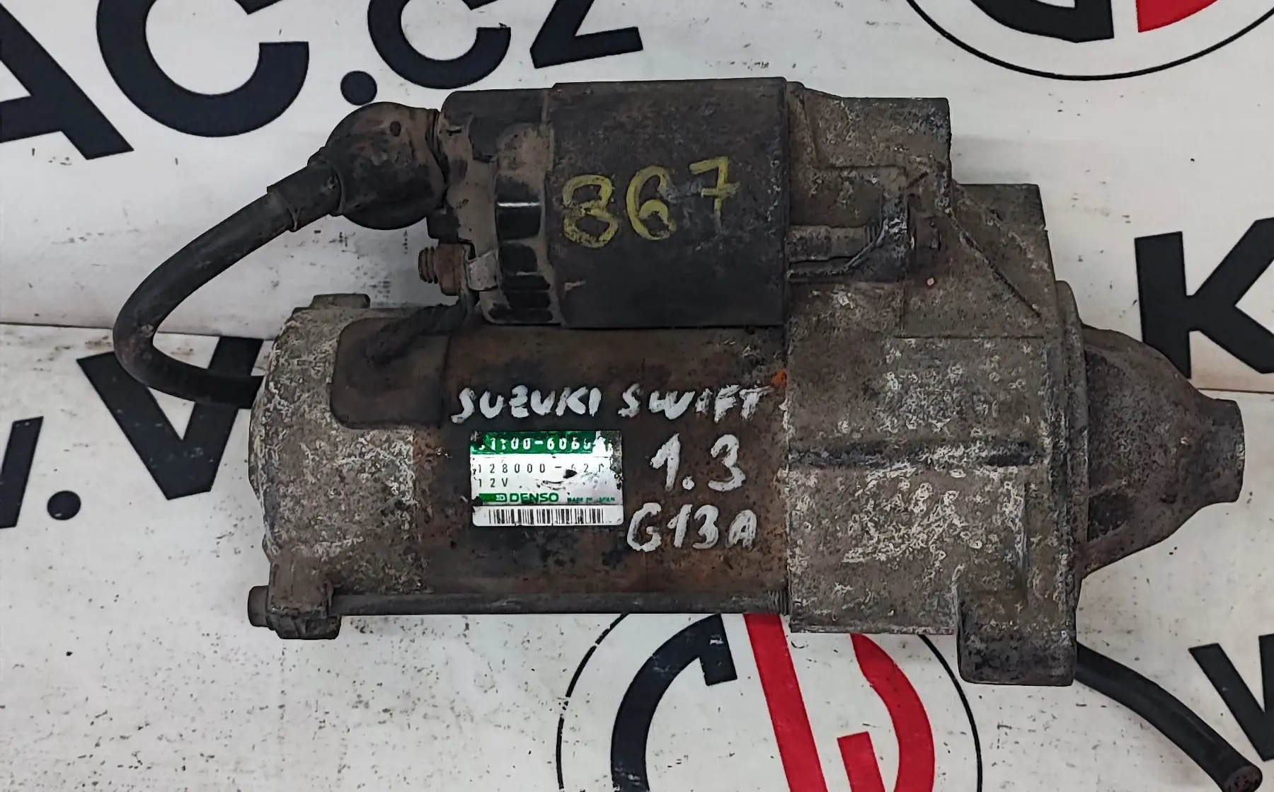 Startér 1.3, G13A – Suzuki Swift 1989-2003