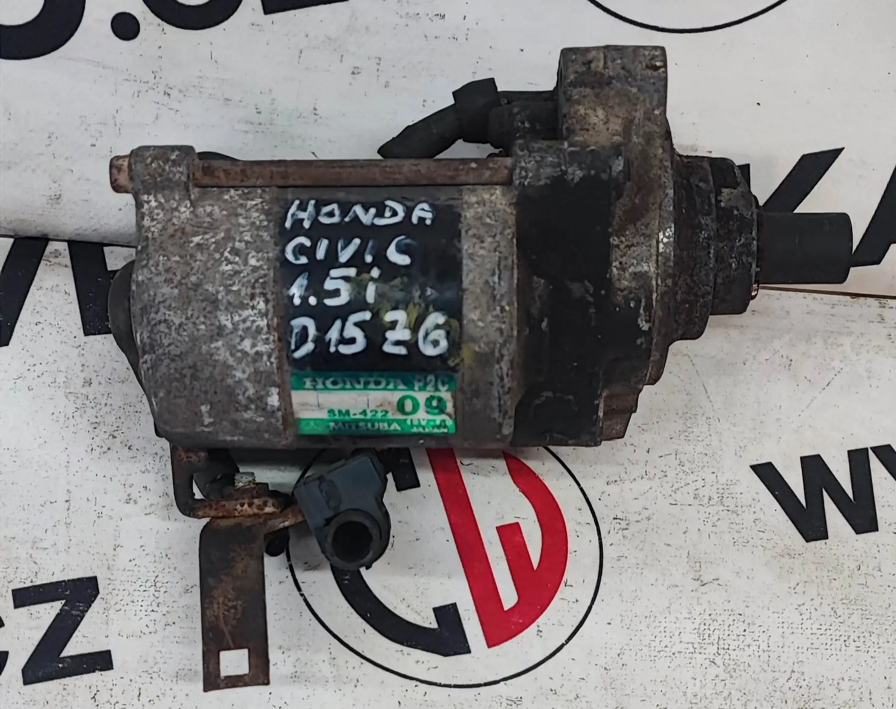 Startér 1.5i, D15Z6 – Honda Civic 1995-2001