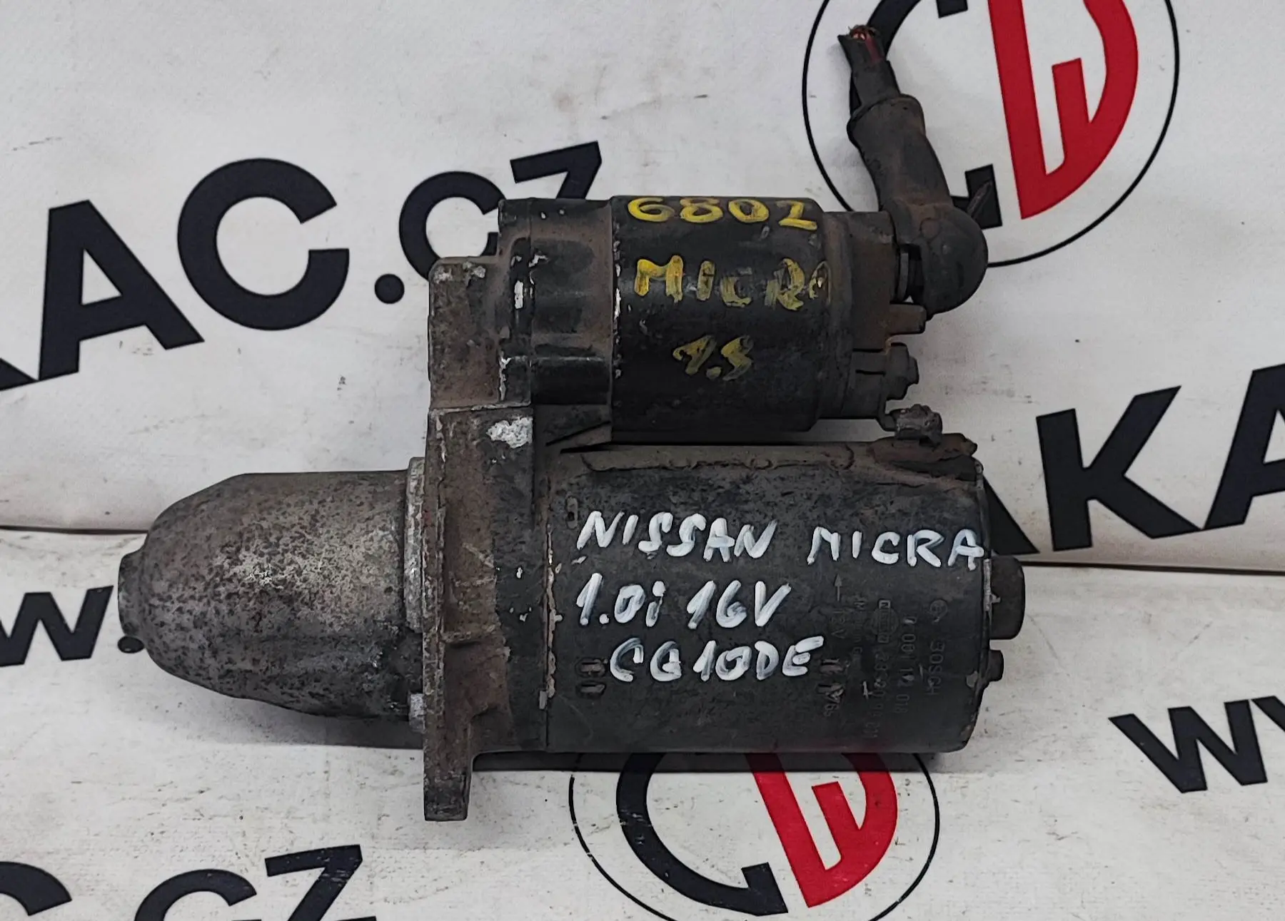 Startér 1.0i 16V, CG10DE – Nissan Micra 1992-2003