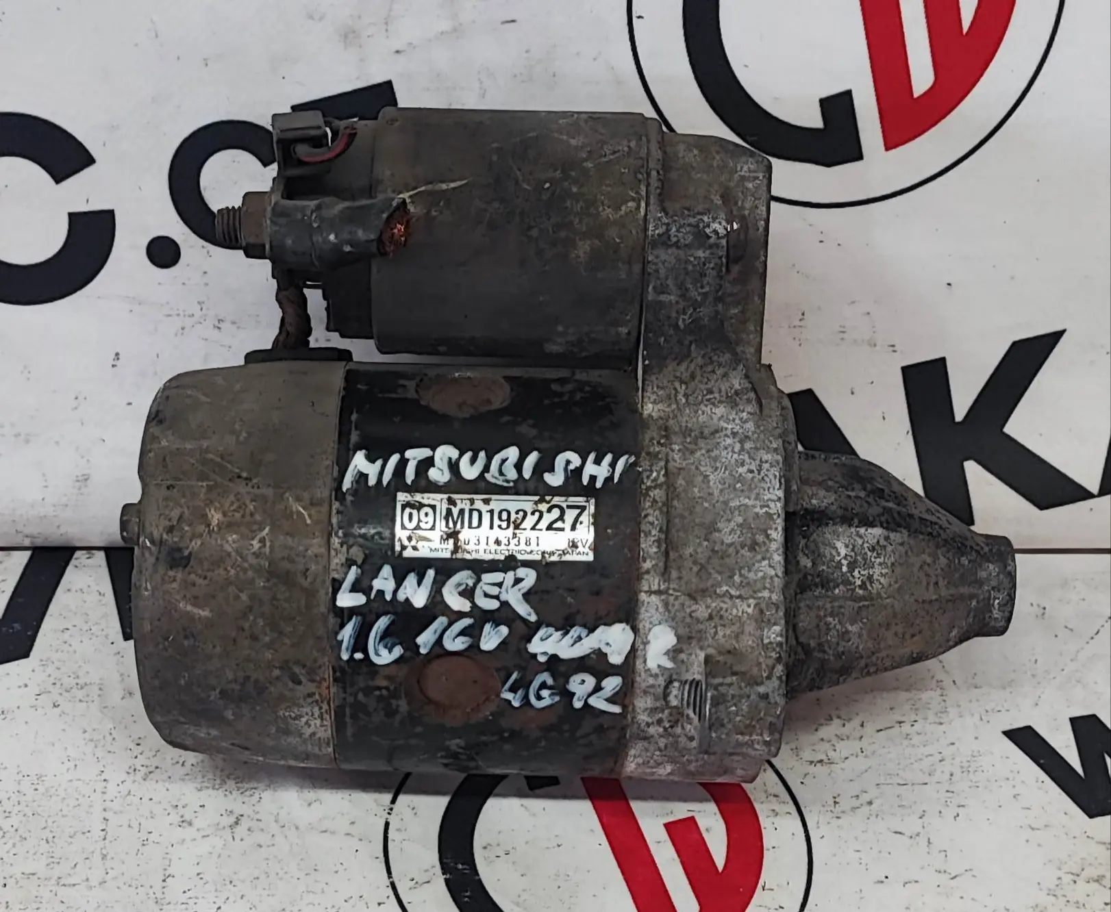 Startér 1.6 16V, 4G92 – Mitsubishi Lancer VI 1995 - 2003