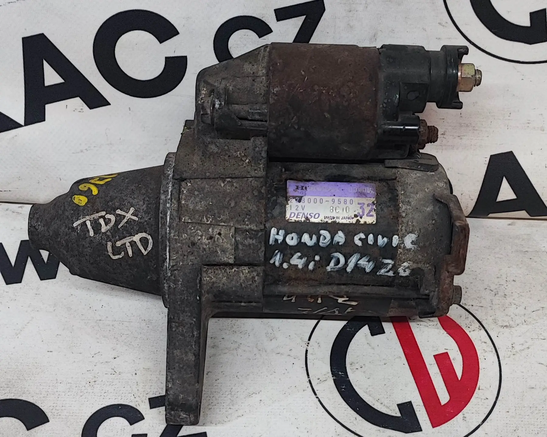 Startér 1.4i, D14Z6 – Honda Unknown