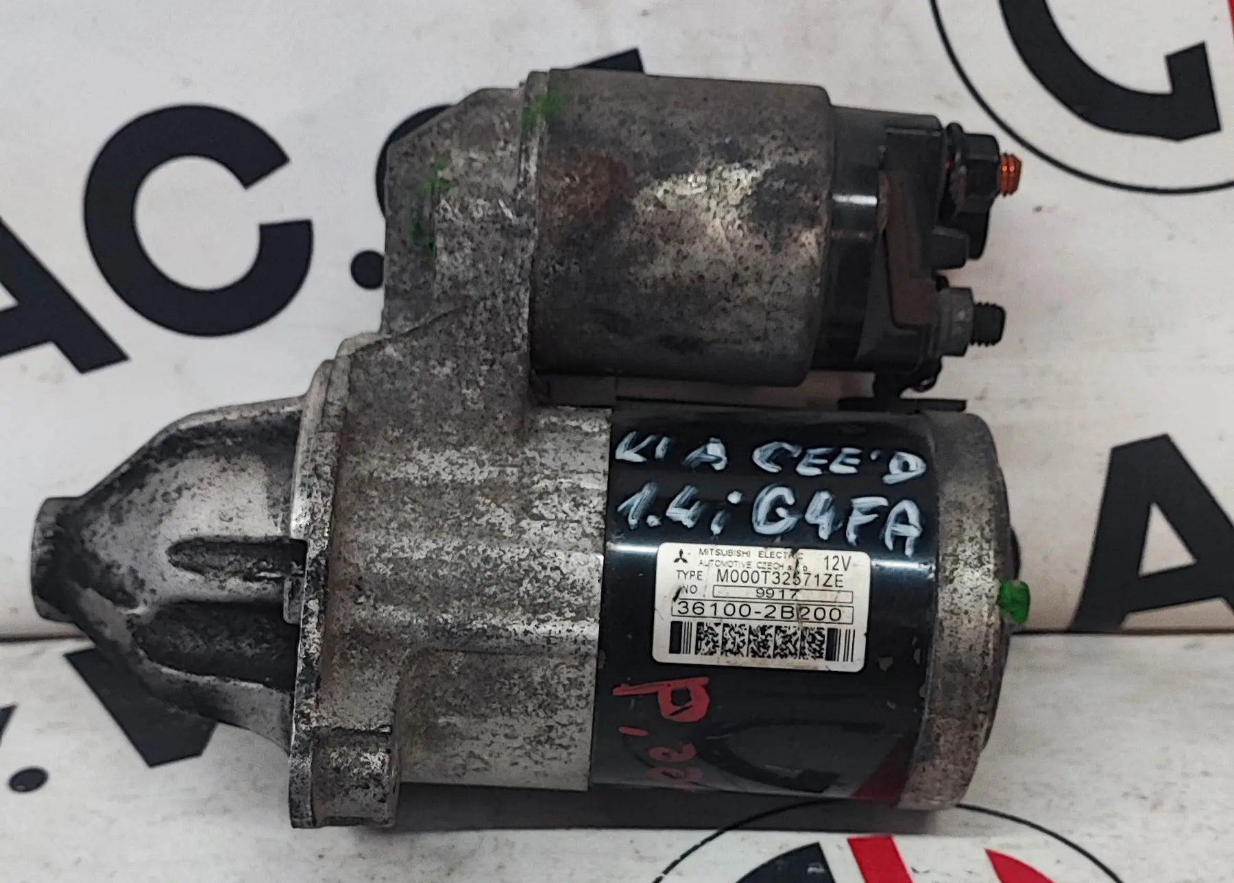 Startér 1.4i, G4FA – Kia Cee´d I 2006-2012
