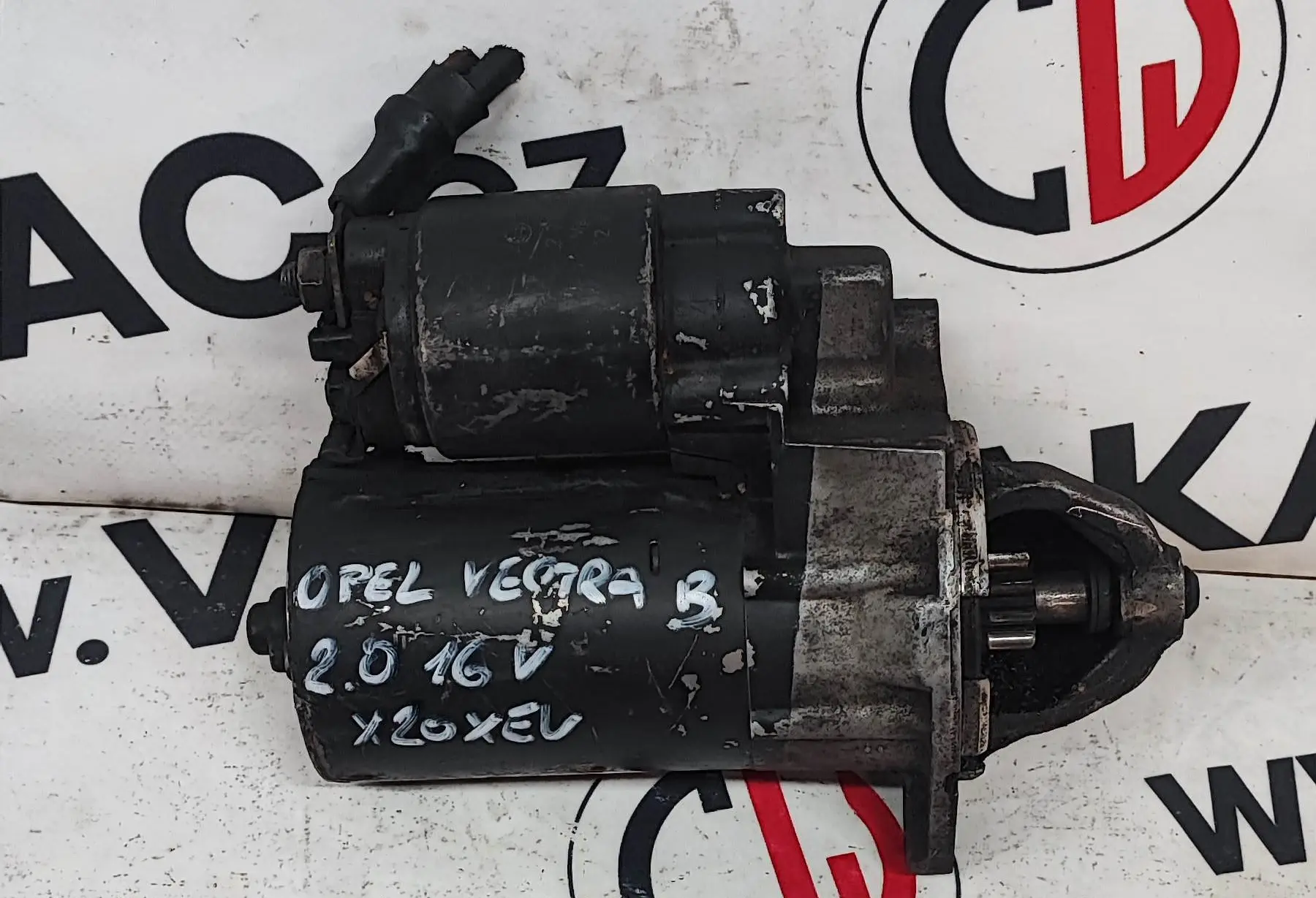 Startér 2.0 16V, X20XEV – Opel Vectra B 1995 - 2002