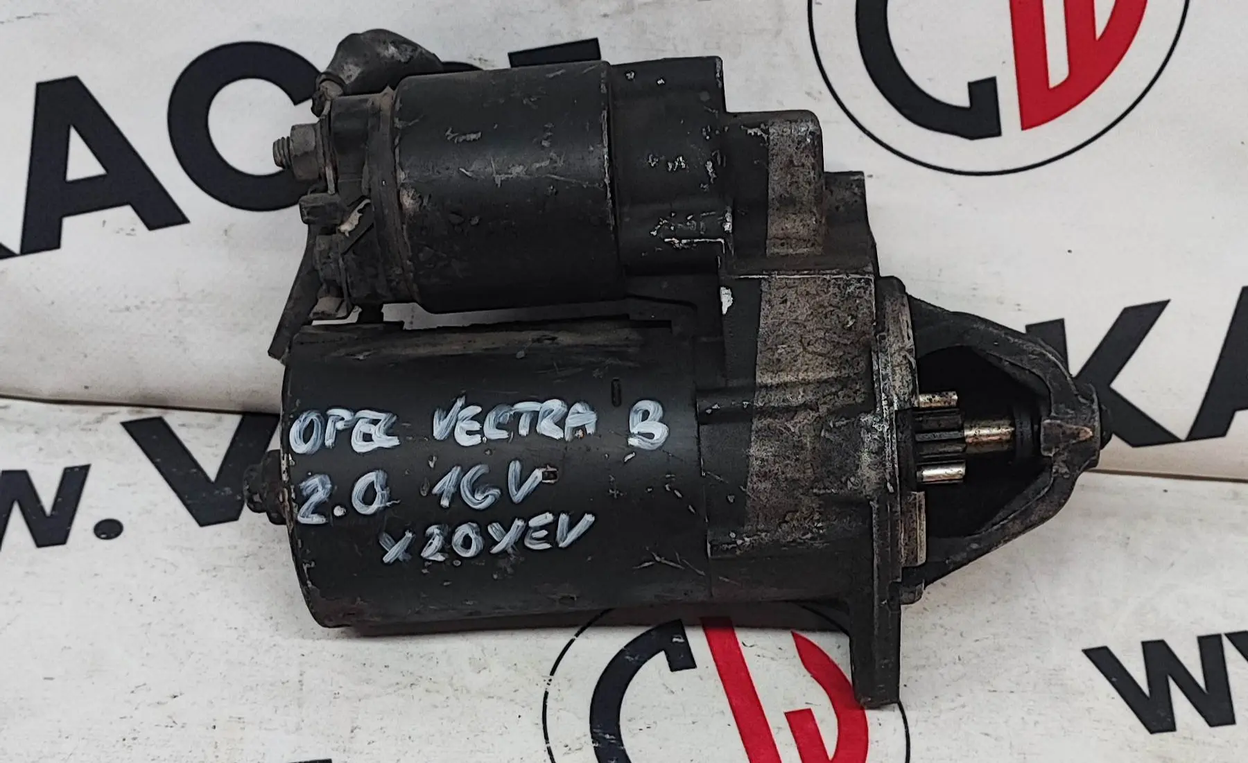 Startér 2.0 16V, X20XEV – Opel Vectra B 1995 - 2002