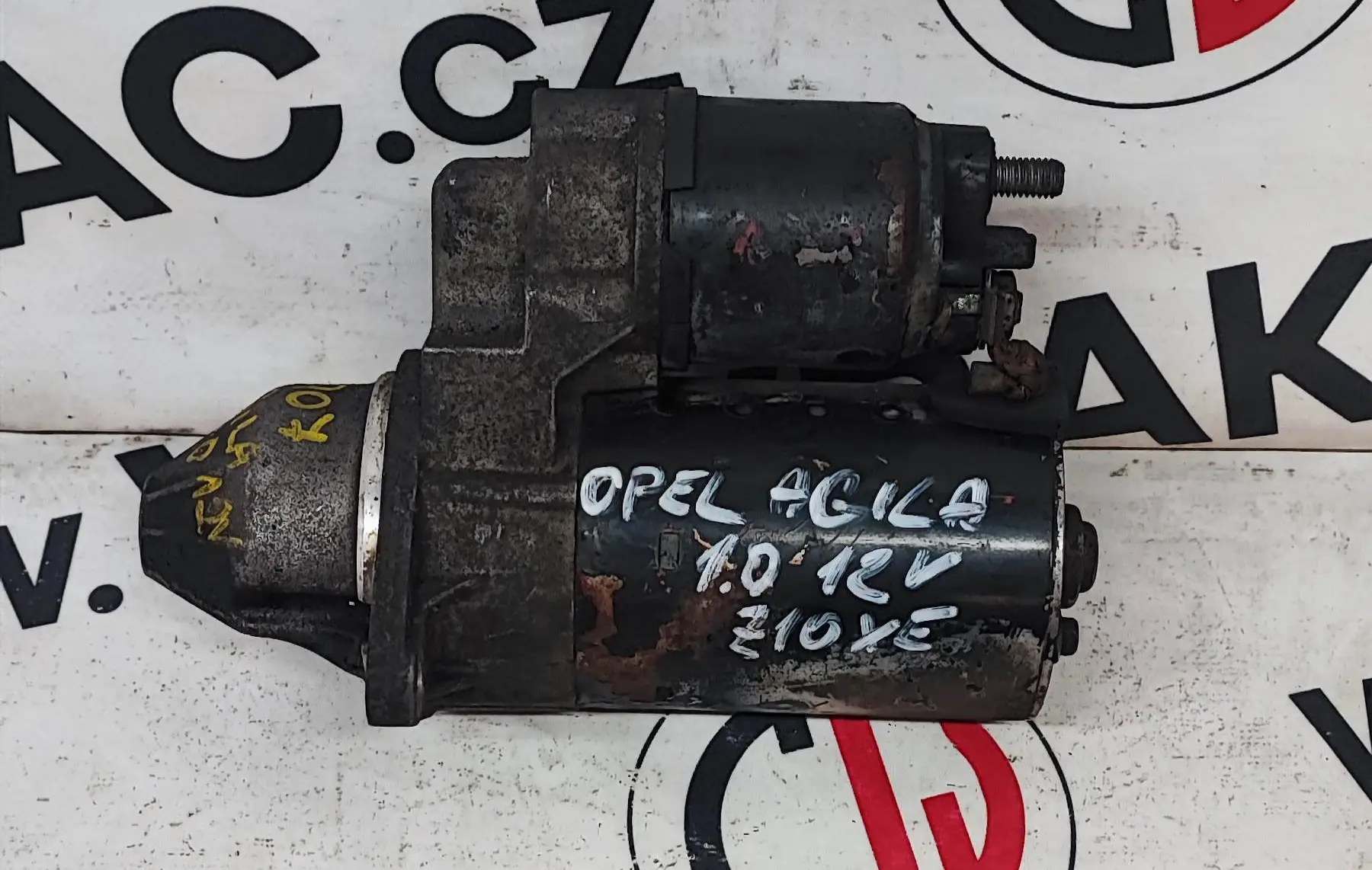 Startér 1.0 12V, Z10XE – Opel Agila 2000 - 2007