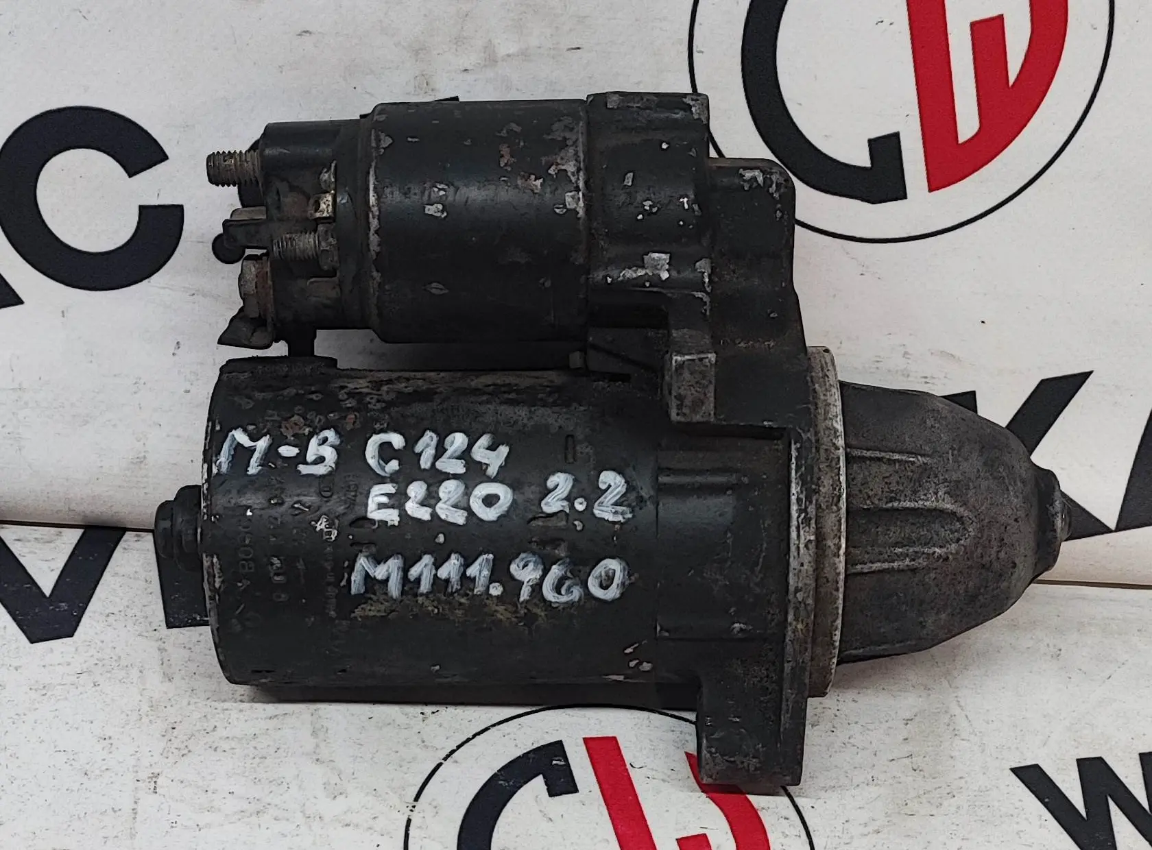 Startér 2.2, C124, E220, M111.960 – Mercedes Benz E-klass 1984-1997