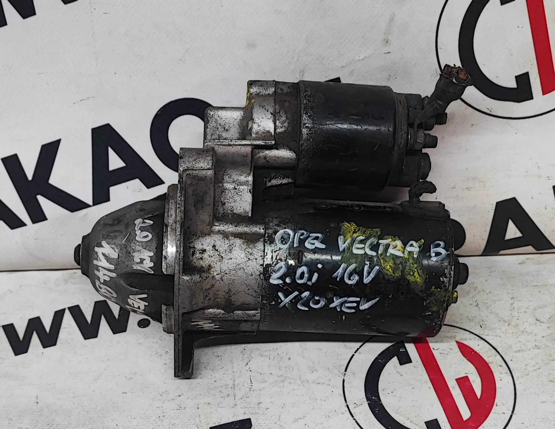 Startér 2.0i 16V, X20XEV – Opel Vectra B 1995 - 2002