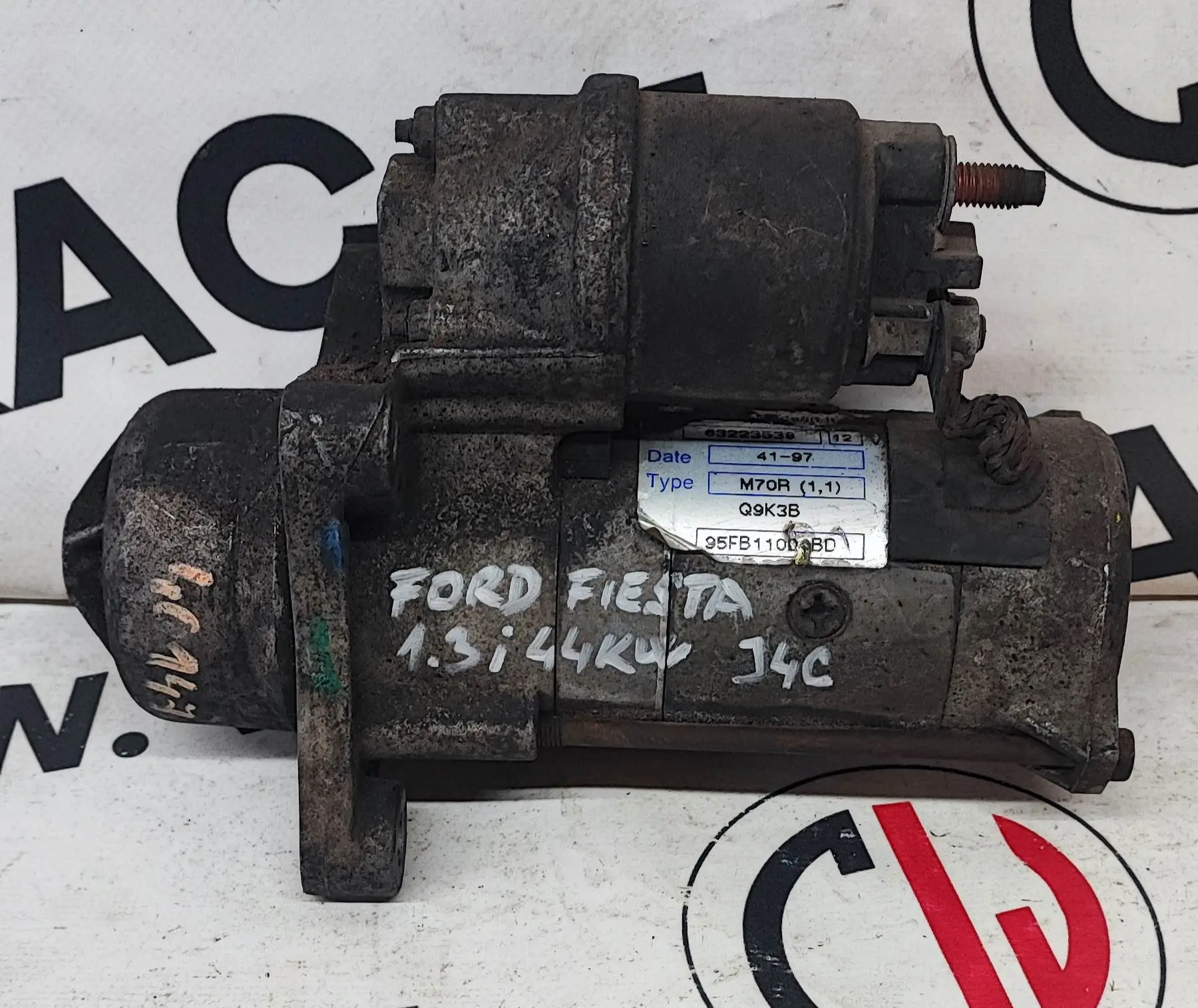 Startér 1.3i, 44kw, J4C,J4J,J4L,J4Q,J4R,J4T – Ford Fiesta 1995-2002