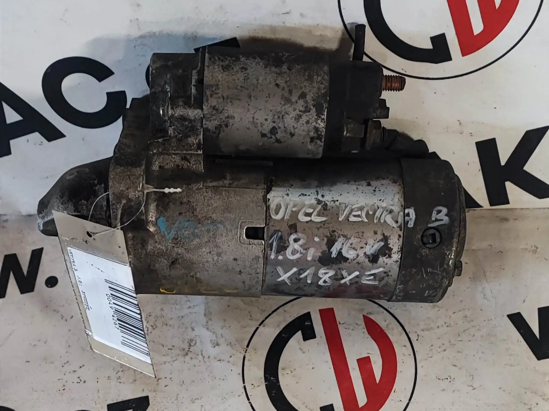 Startér 1.8i 16V, X18XE – Opel Vectra B 1995 - 2002