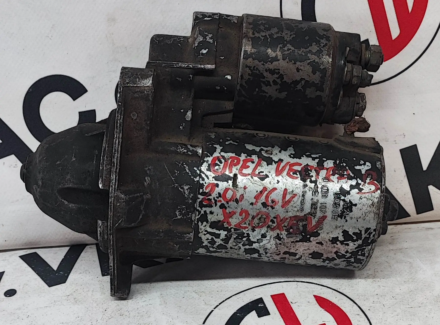 Startér 2.0i 16V, X20XEV – Opel Vectra B 1995 - 2002