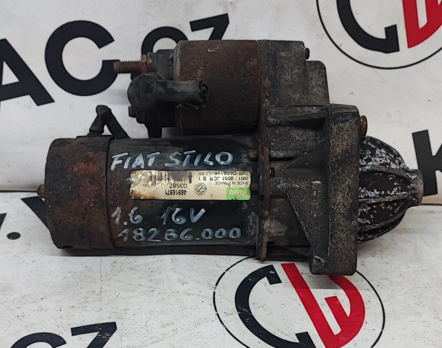Startér 1.6 16V, 182B6.000 – Fiat Stilo 2001-2008