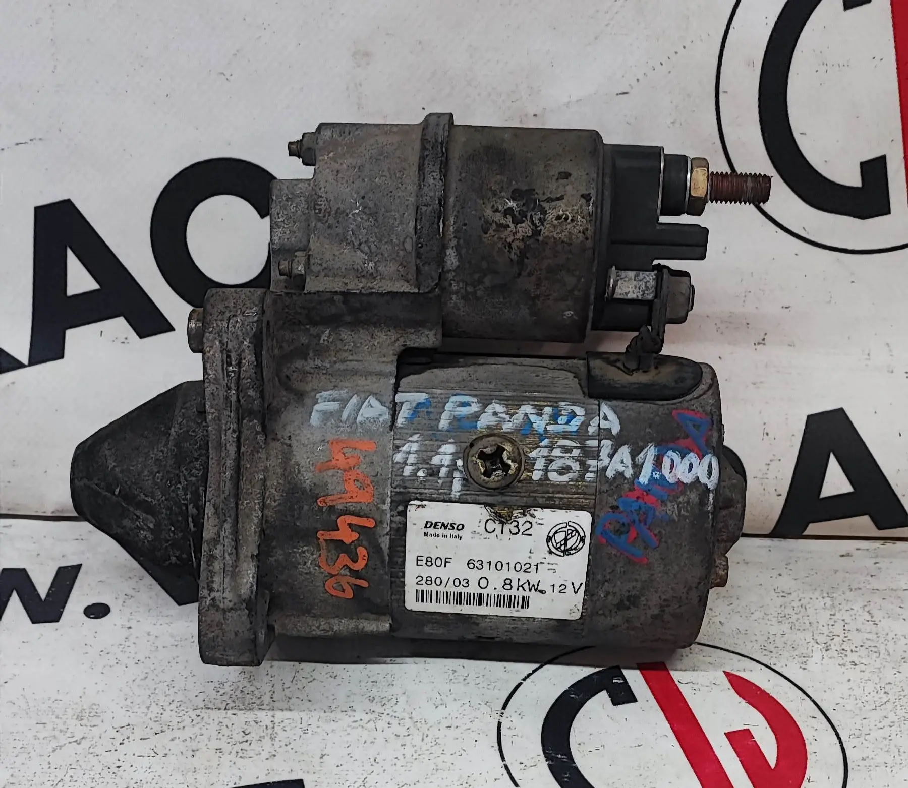 Startér 1.1i, 187A1.000 – Fiat Panda 2003-2012