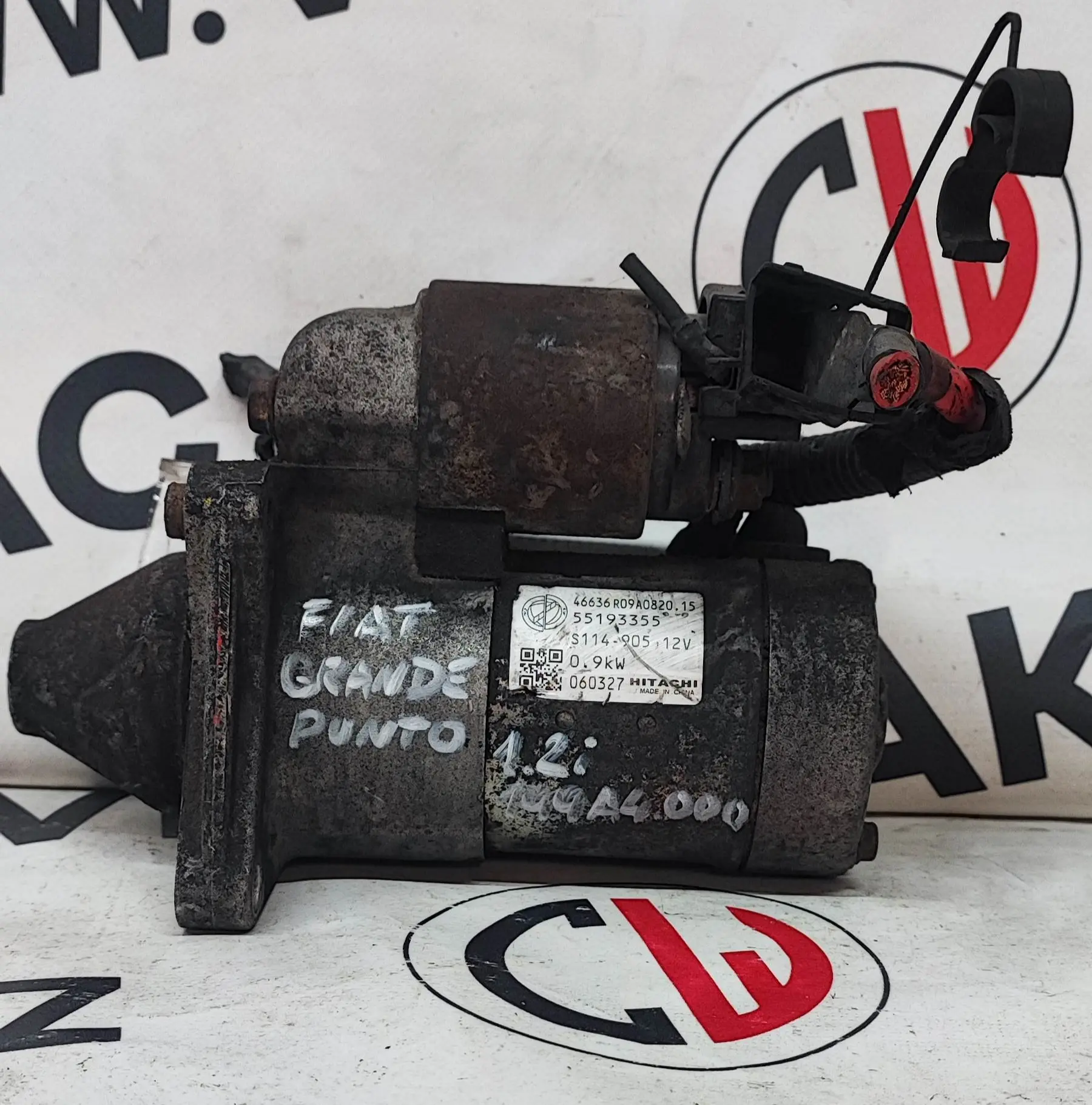 Startér 1.2i, 199A4.000 – Fiat Grande Punto 2005-2012