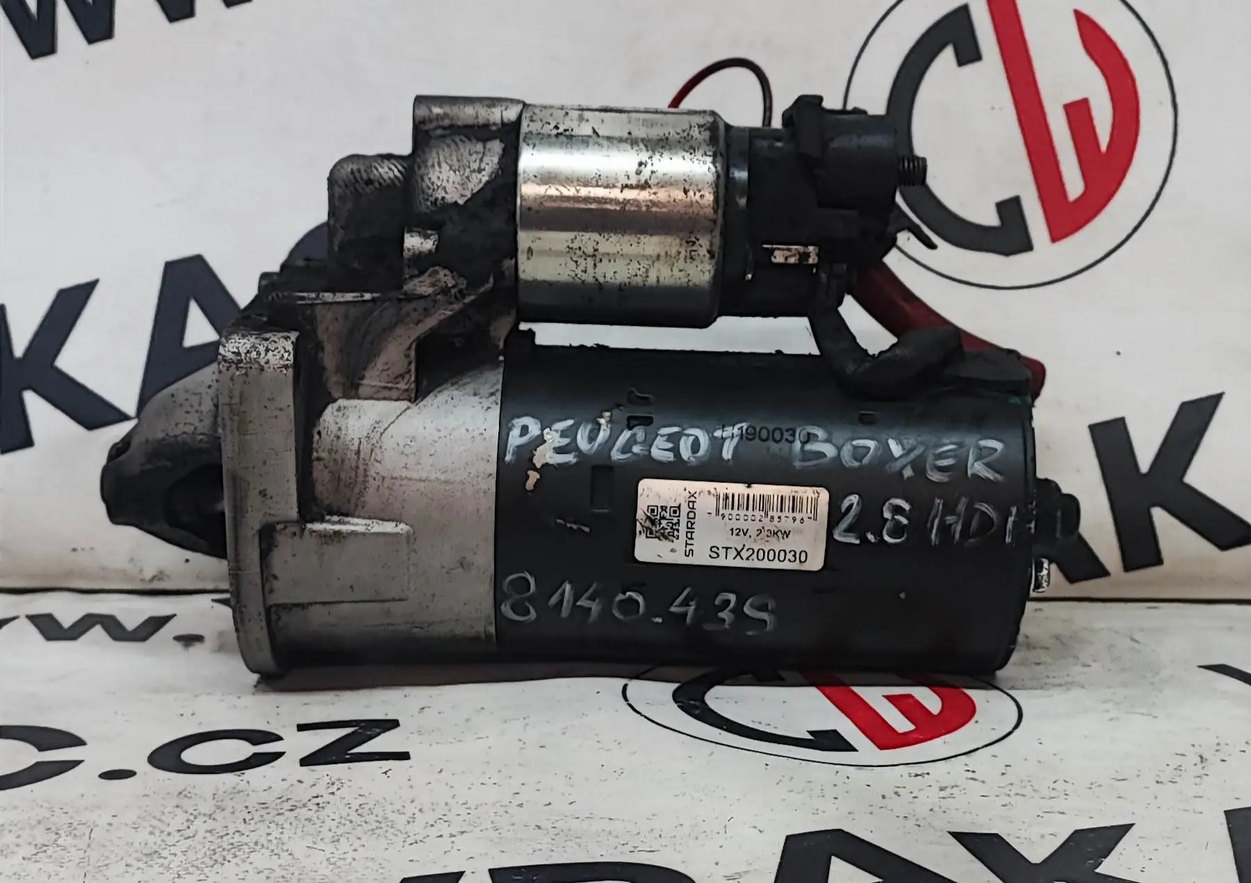 Startér 2.8 HDI, 8140.43S – Peugeot Boxer 1994-2002