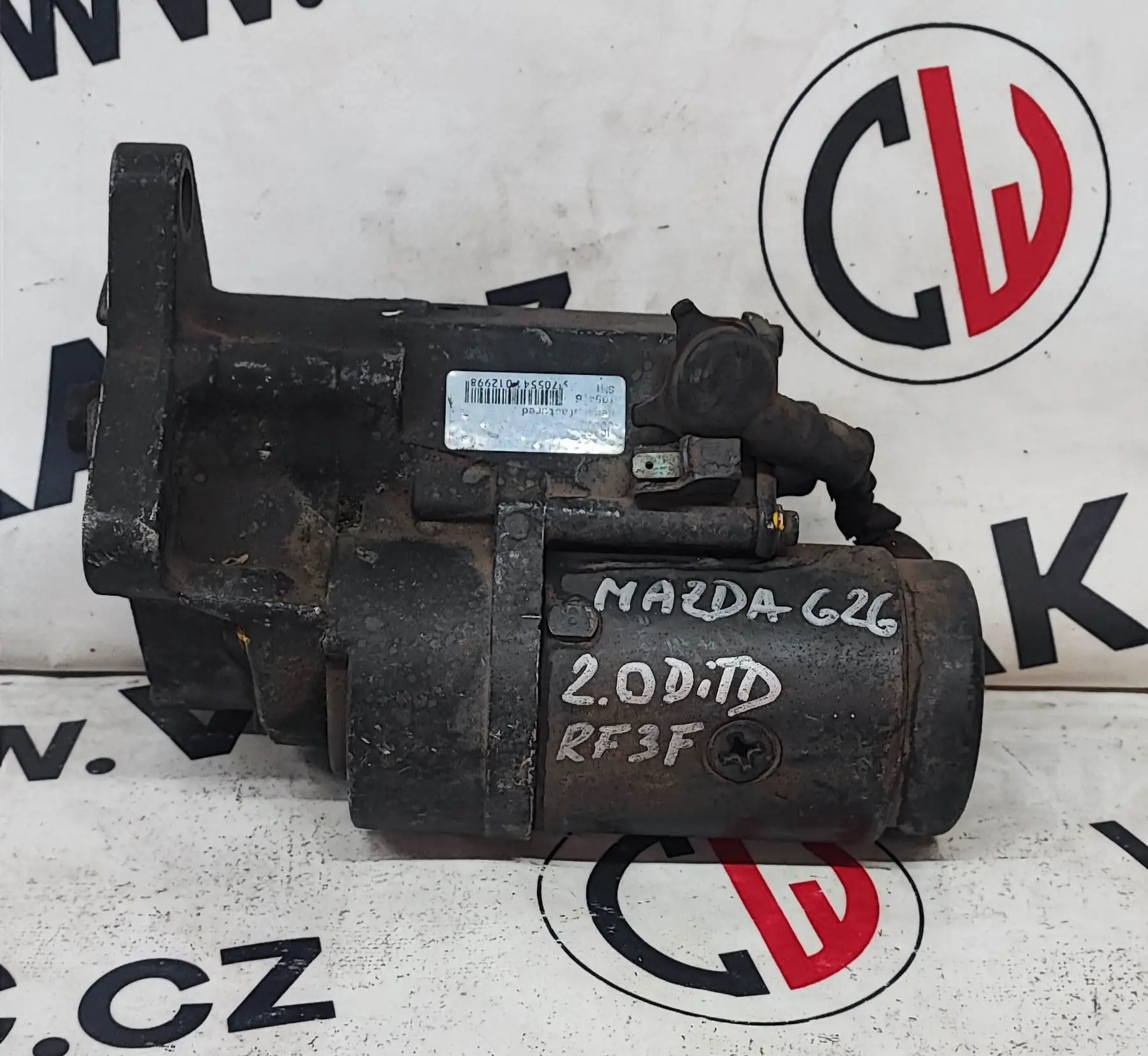 Startér 2.0 DiTD, RF3F – Mazda 626 1997-2002