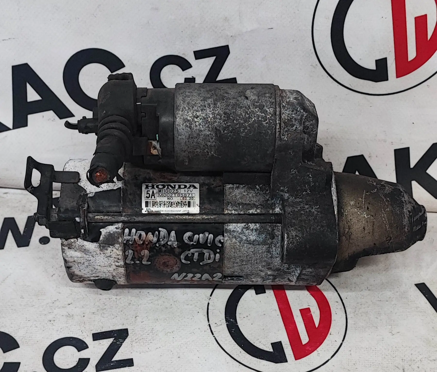 Startér 2.2 CTDi, N22A2 – Honda Civic 2005-2012