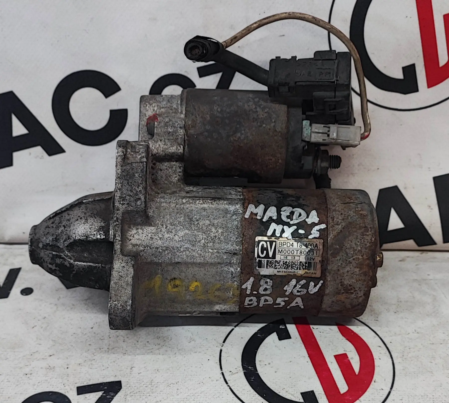 Startér 1.8 16V, BP6J/BP5A – Mazda MX-5 1998-2005
