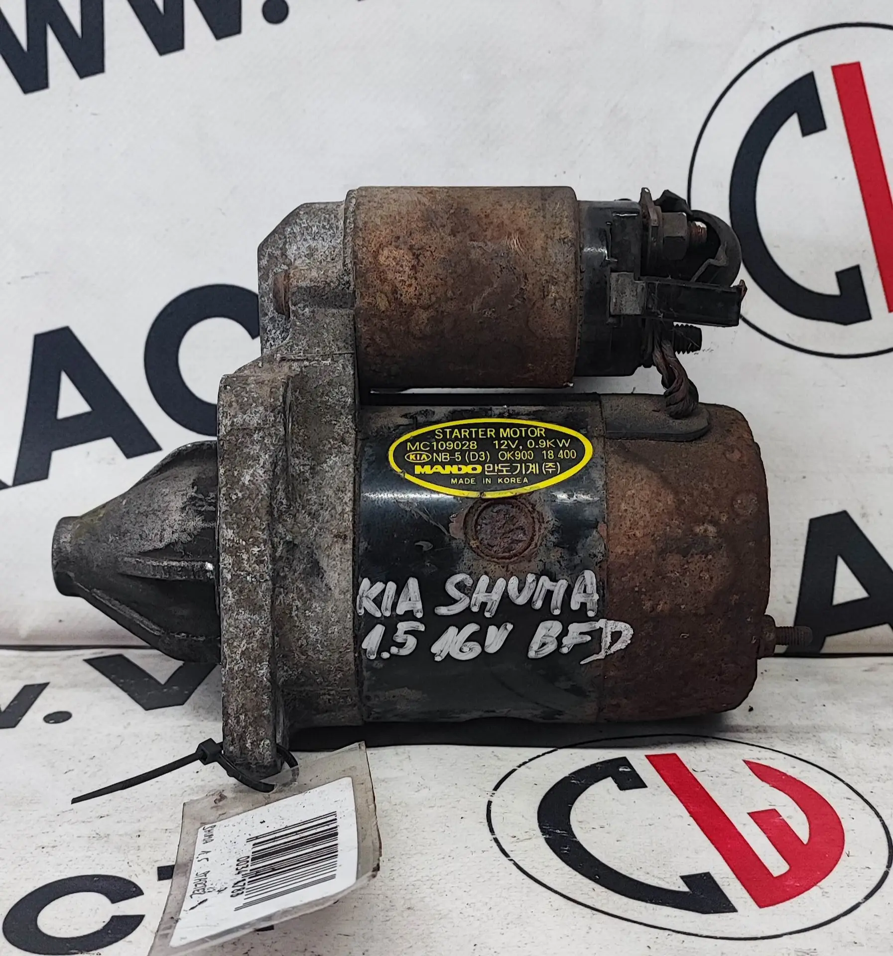 Startér 1.5 16V, BFD – Kia Sephia Shuma 1996-2001
