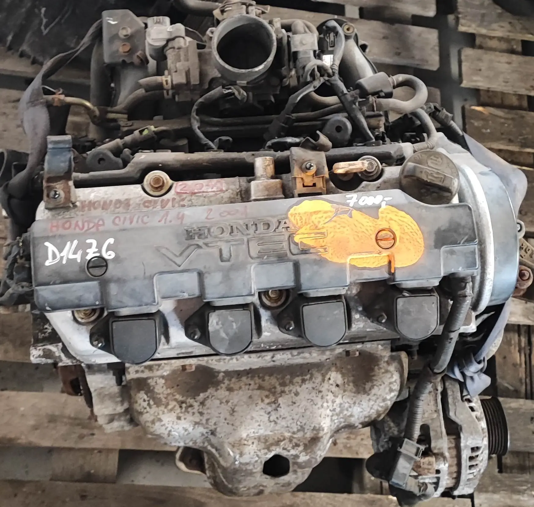 Motor 1.4, D14Z6 – Honda Civic 2000-2006