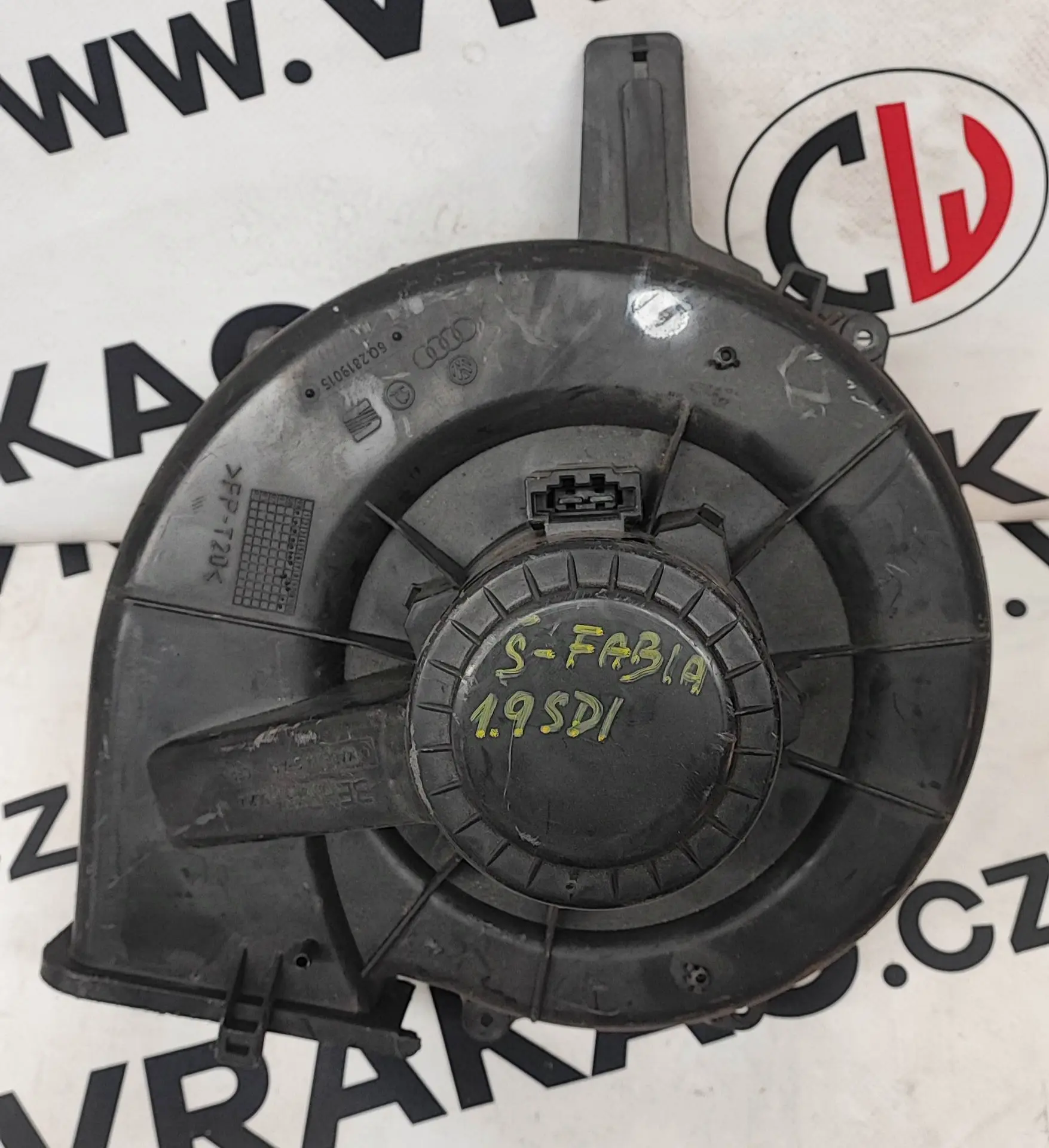 Ventilátor topení 1.9 SDI, ASY – Škoda Fabia I 1999-2008