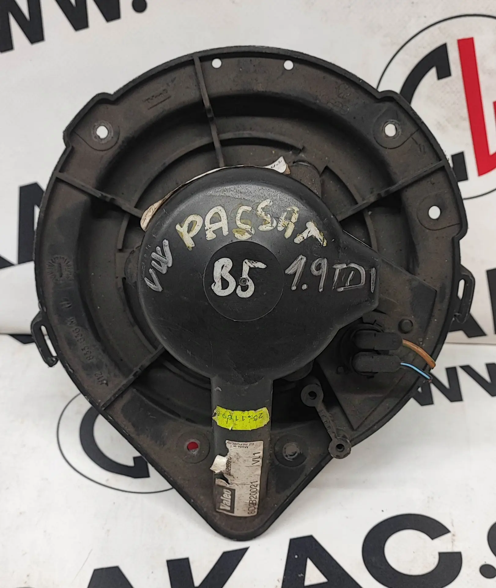 Ventilátor topení 1.9 TDI – Volkswagen Passat B5 1996-2000
