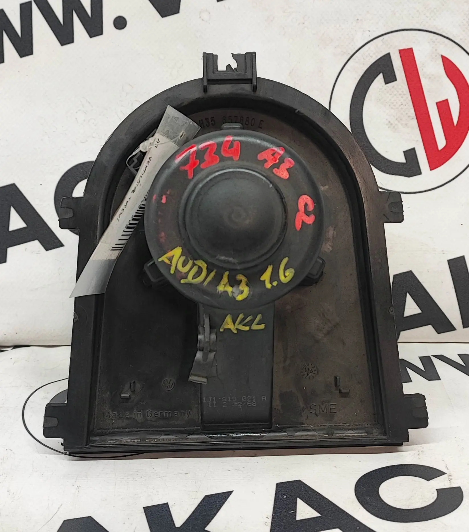 Ventilátor topení 1.6, AKL – Audi A3 1996-2003