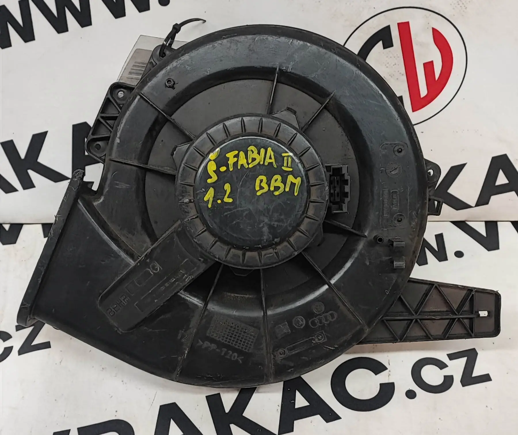 Ventilátor topení 1.2, CHFA,BBM – Škoda Fabia II 2006-2010