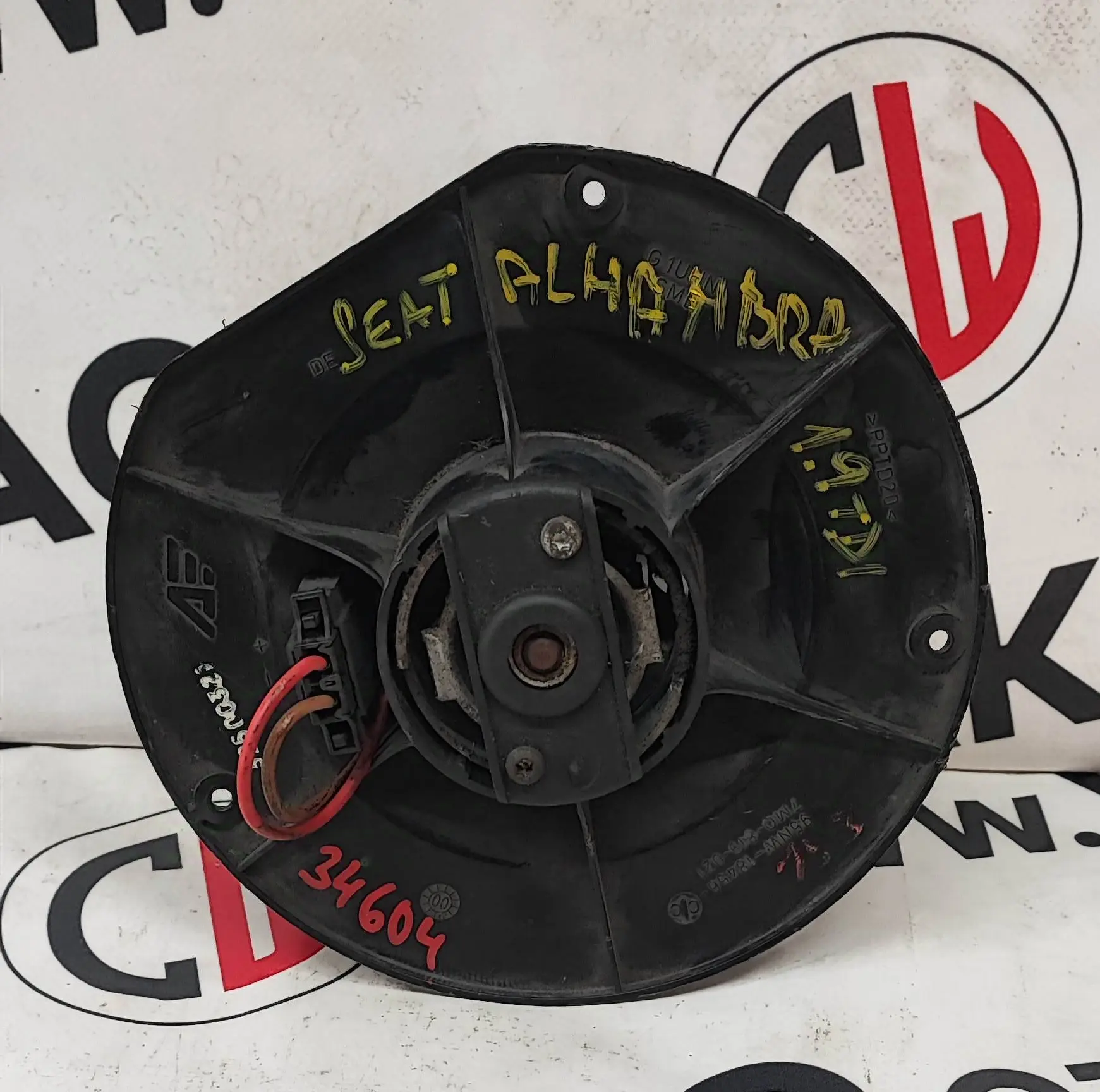 Ventilátor topení 1.9 TDI – Seat Alhambra 1996 - 2000
