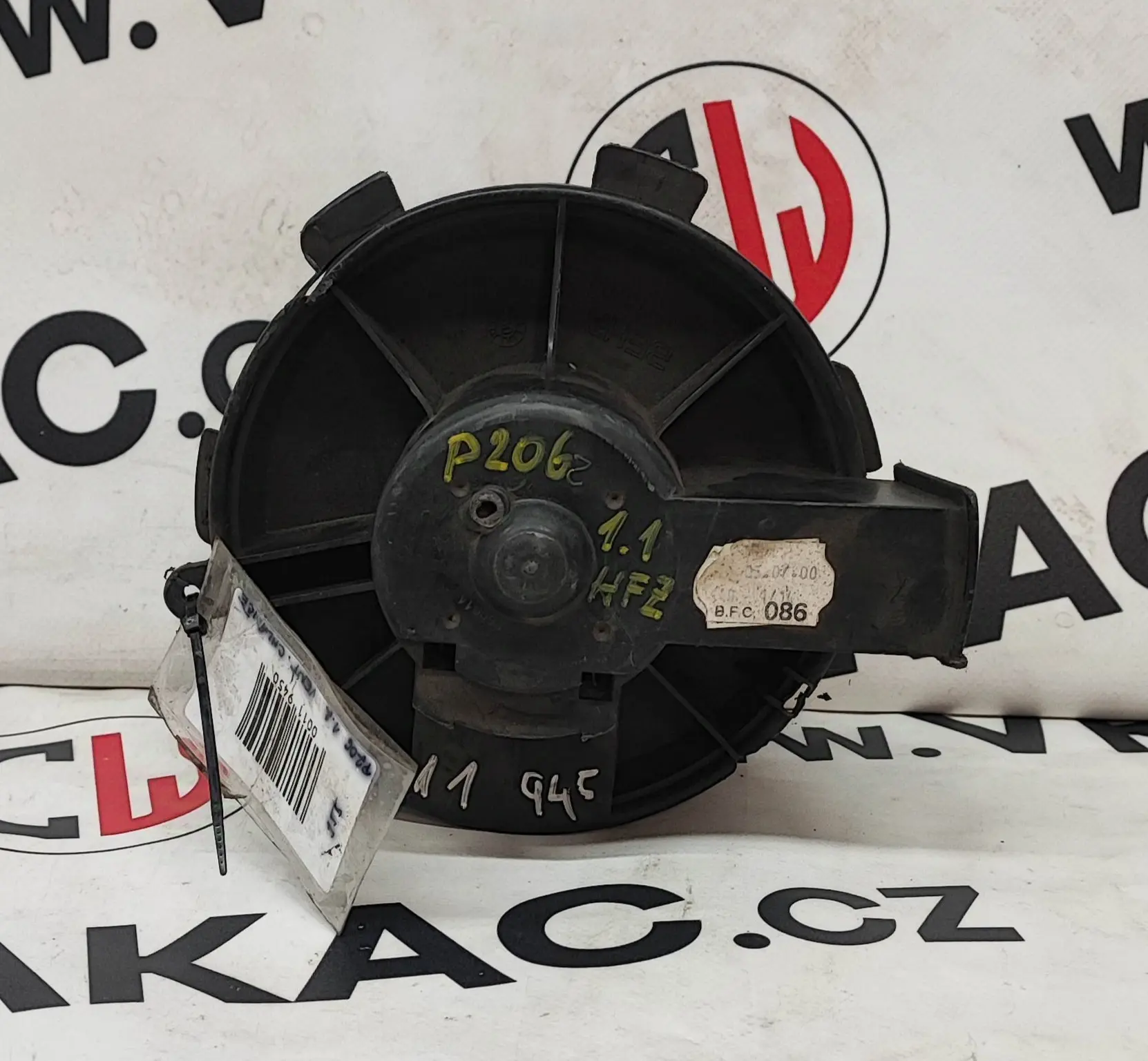 Ventilátor topení 1.1, HFZ – Peugeot 206 1998-2009