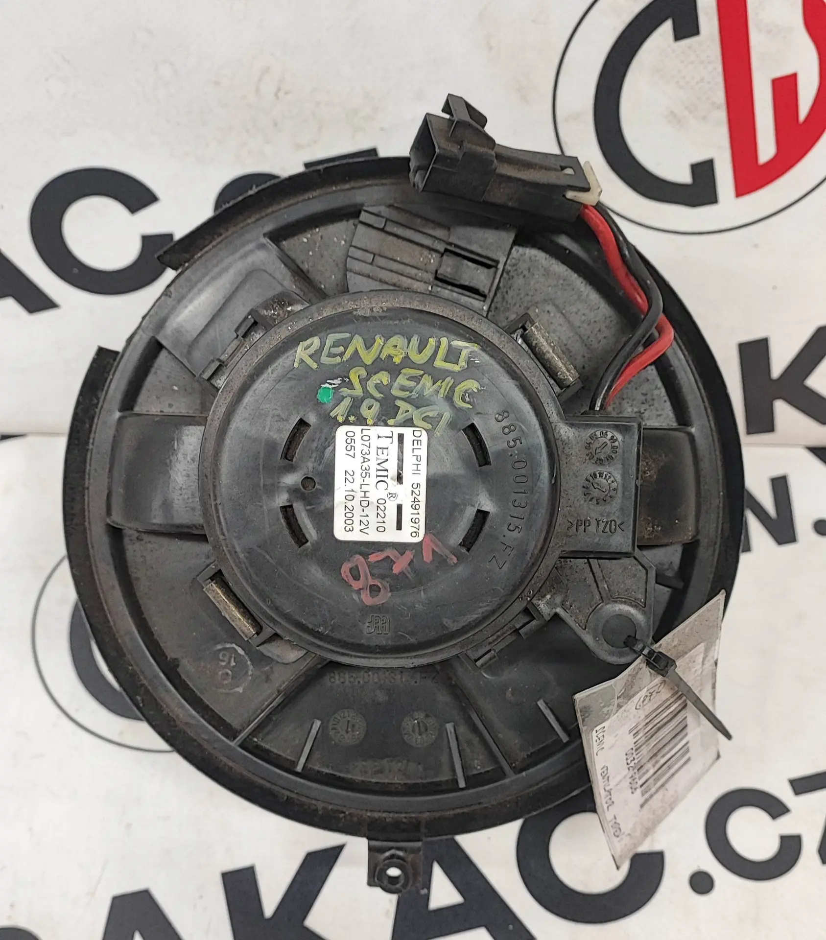 Ventilátor topení 1.9 dCi – Renault Scenic 1999-2003